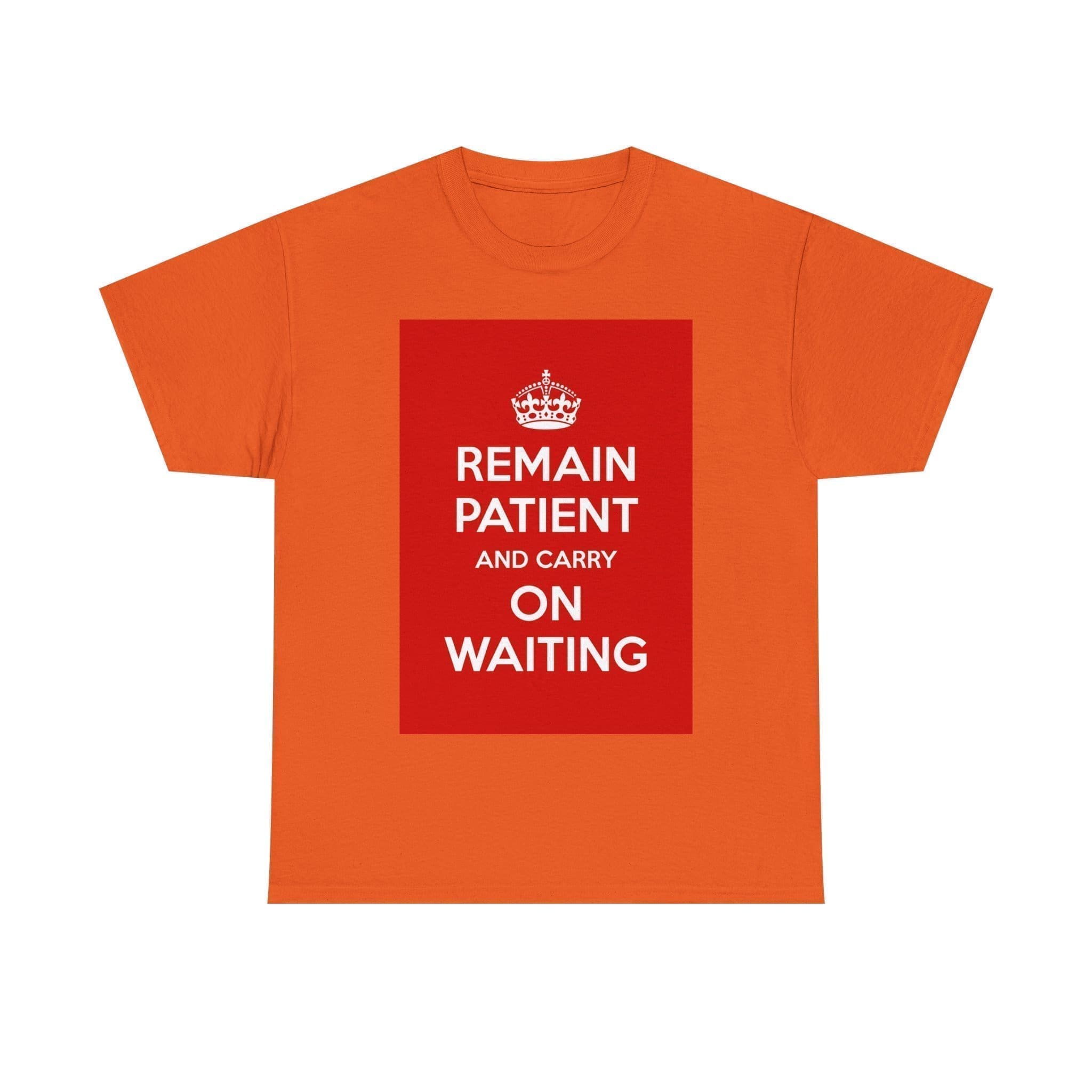 Remain patient & carry on waiting unisex heavy cotton tee  _33_2048.jpeg