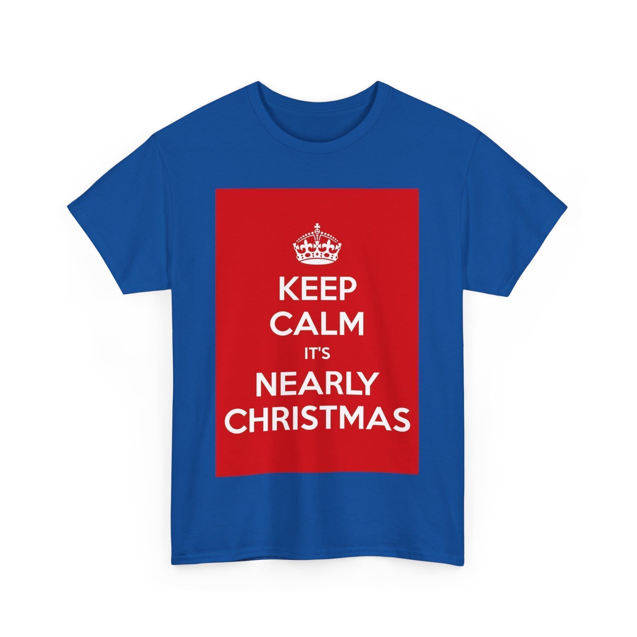 Keep Calm it's nearly christmas unisex heavy cotton tee  _51_2048.jpeg