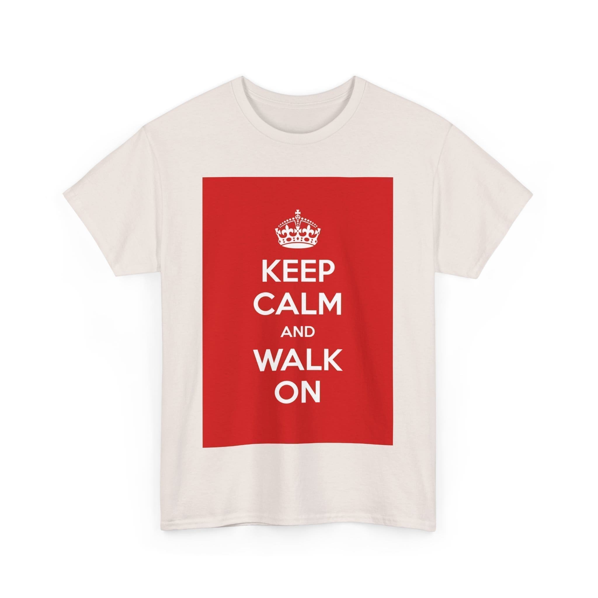 Keep Calm & walk on unisex heavy cotton tee  _35_2048.jpeg