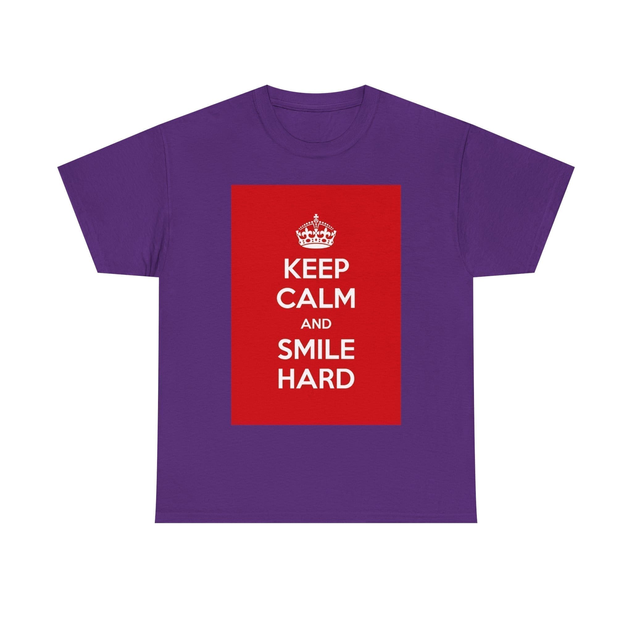 Keep Calm & smile hard unisex heavy cotton tee _53_2048.jpeg Keep Calm & smile hard unisex heavy cotton tee _53_2048.jpeg