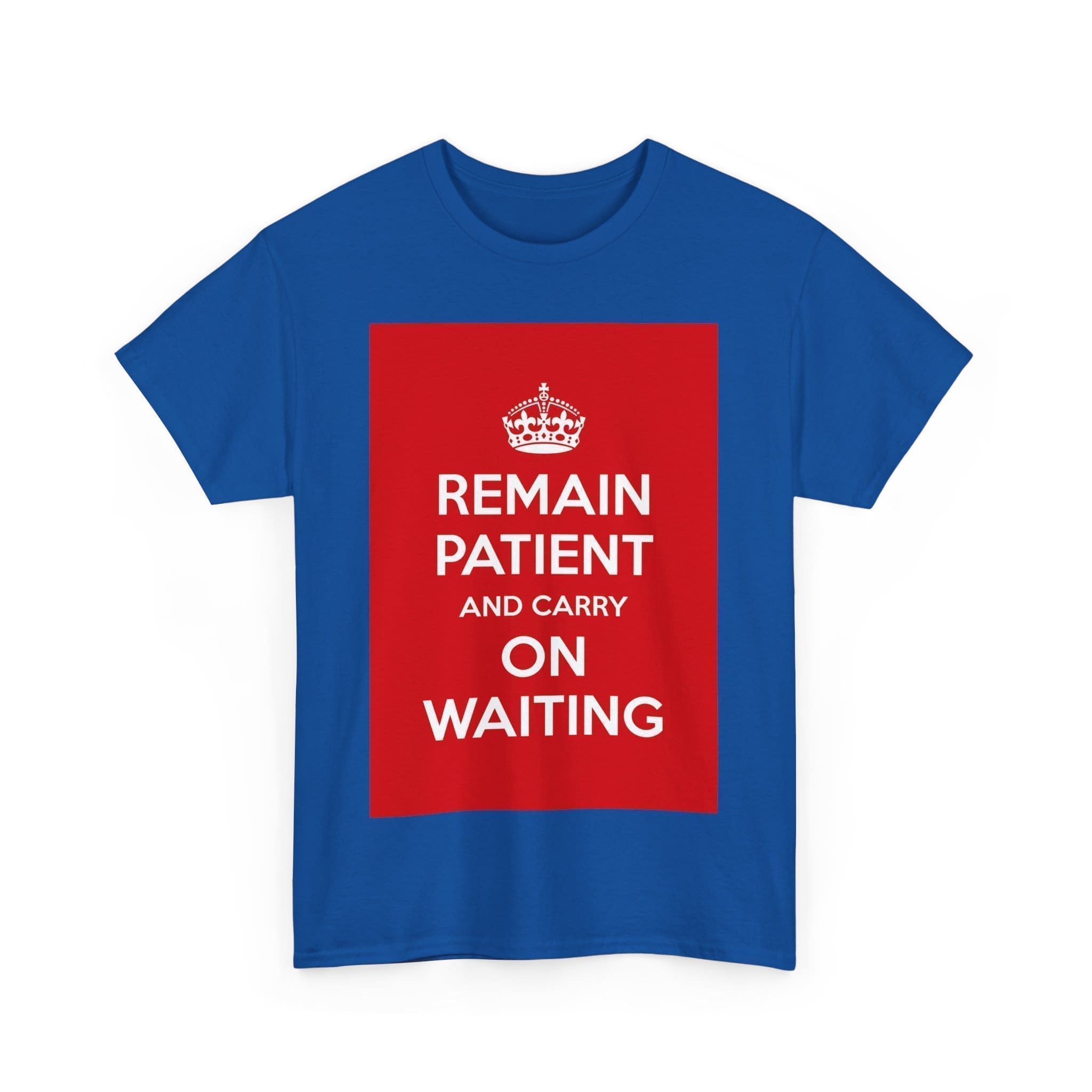Remain patient & carry on waiting unisex heavy cotton tee  _43_2048.jpeg