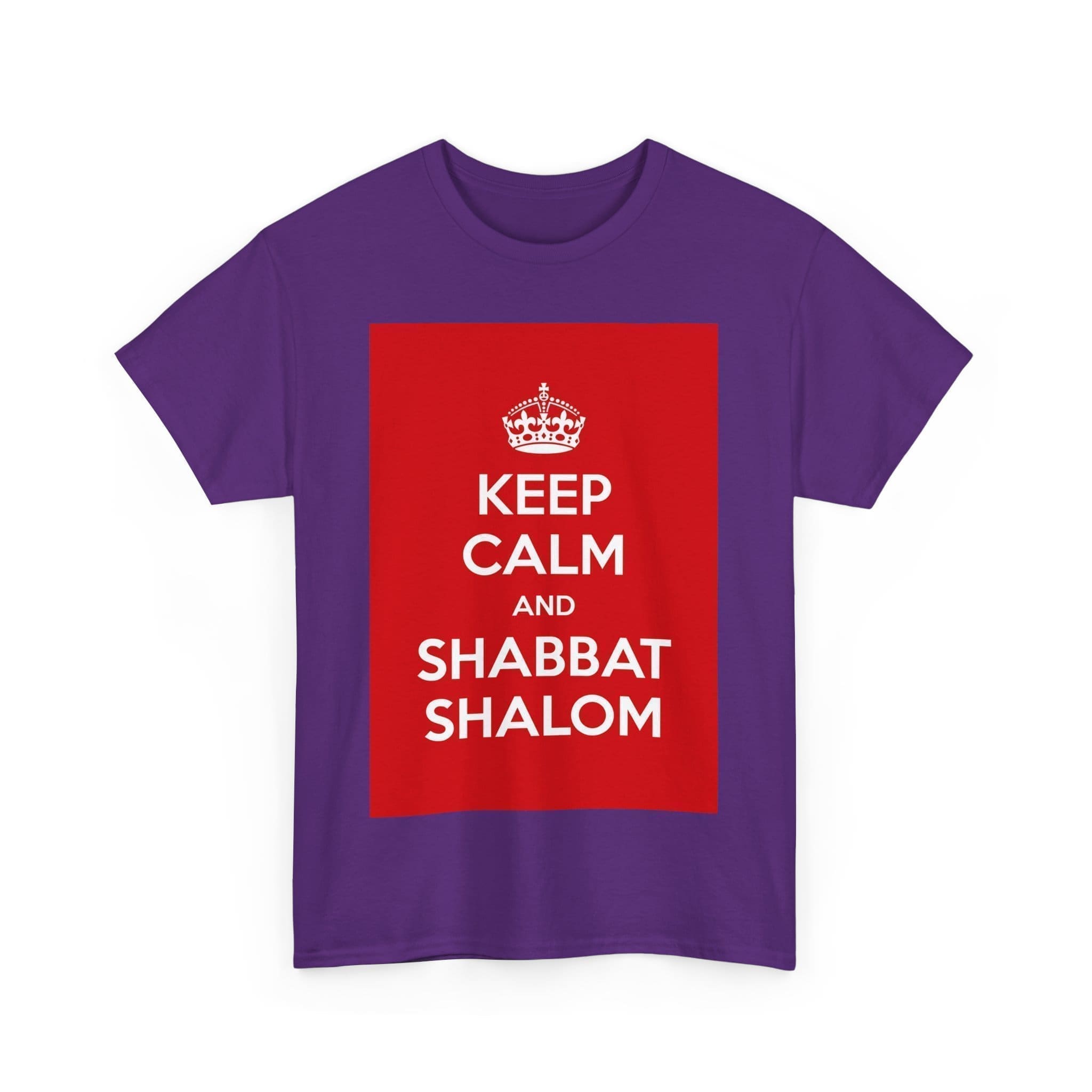 Keep Calm & shabbat shalom unisex heavy cotton tee  _55_2048.jpeg
