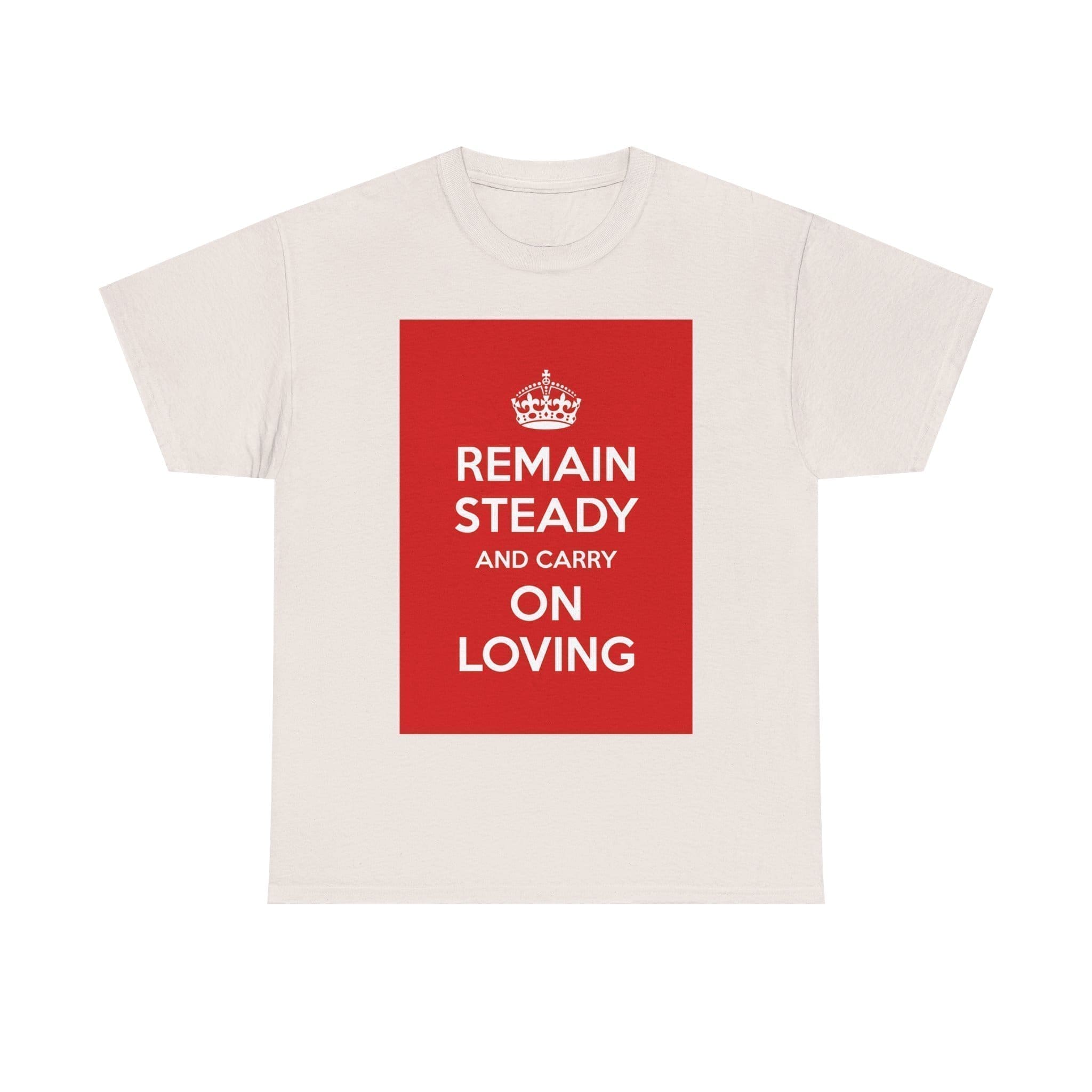 Remain Steady & carry on loving unisex heavy cotton tee  _33_2048.jpeg