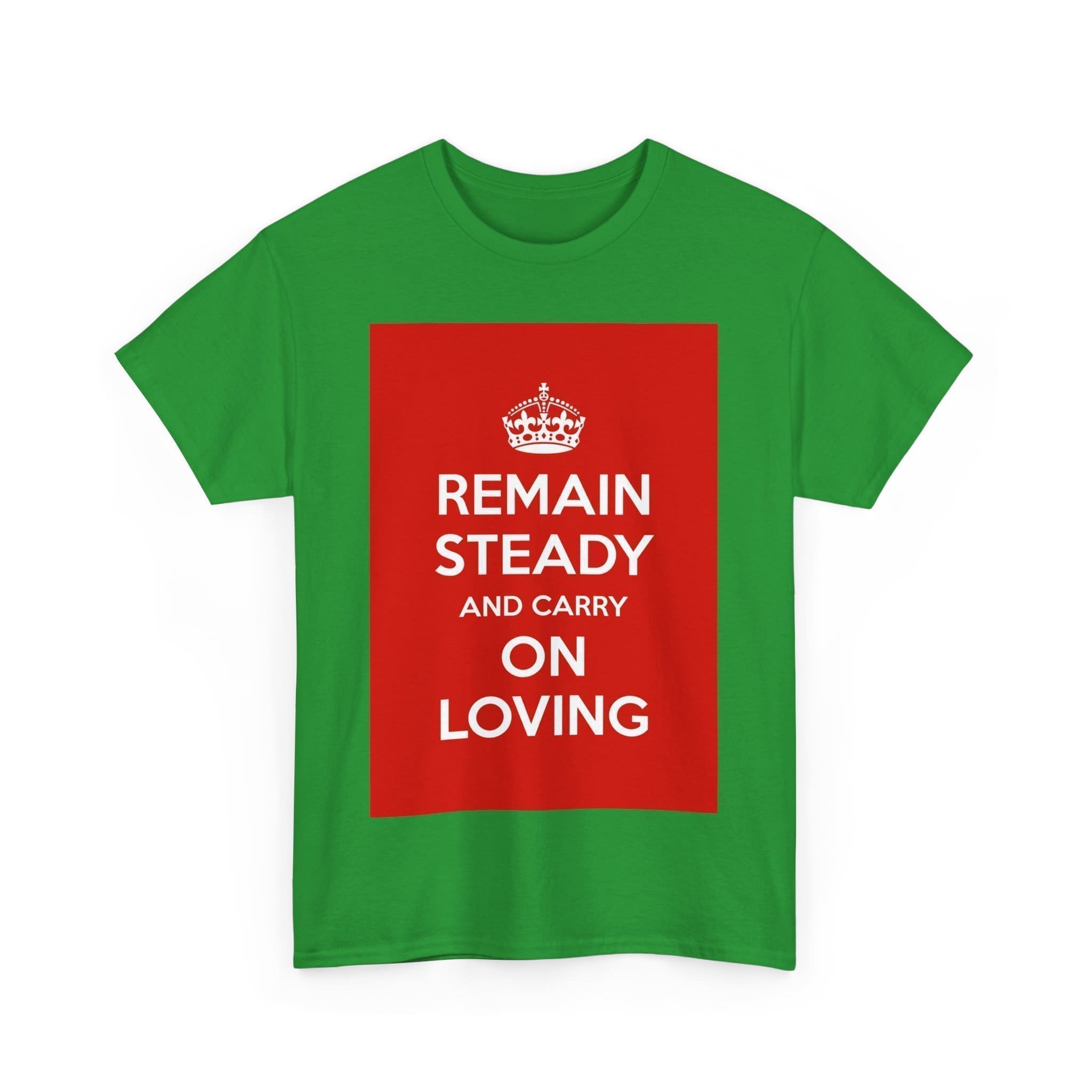 Remain Steady & carry on loving unisex heavy cotton tee  _47_2048.jpeg