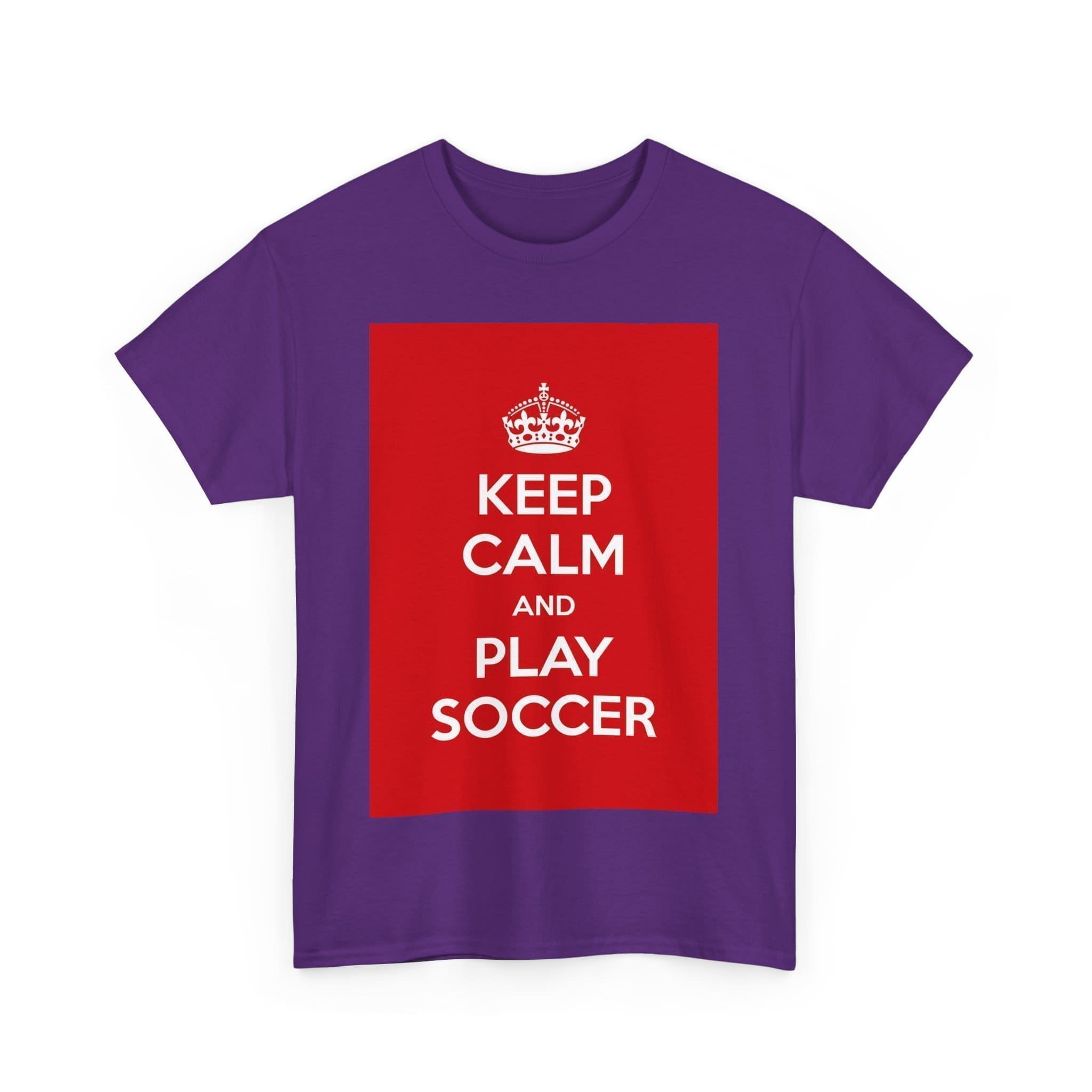 Keep Calm & play soccer unisex heavy cotton tee  _55_2048.jpeg
