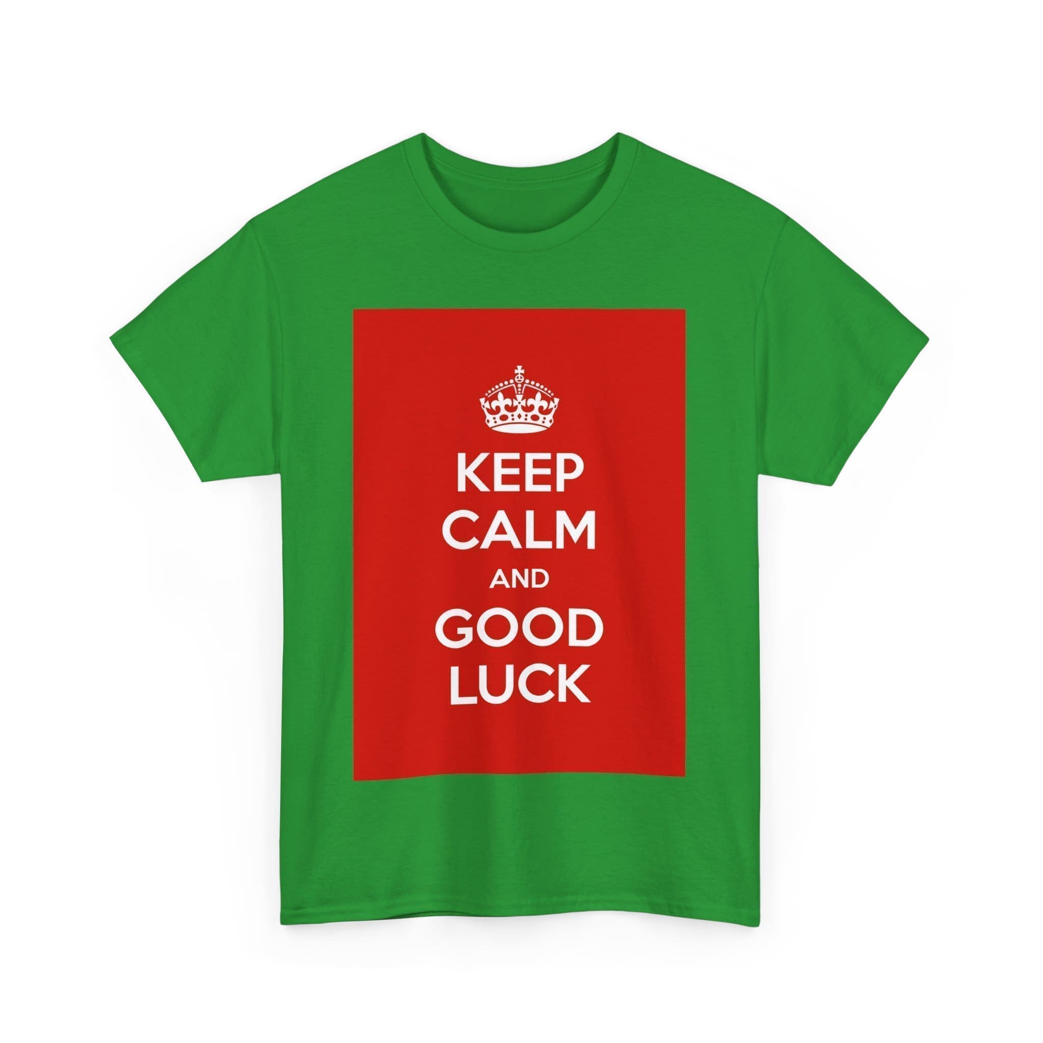 Keep Calm & good luck unisex heavy cotton tee  _47_2048.jpeg
