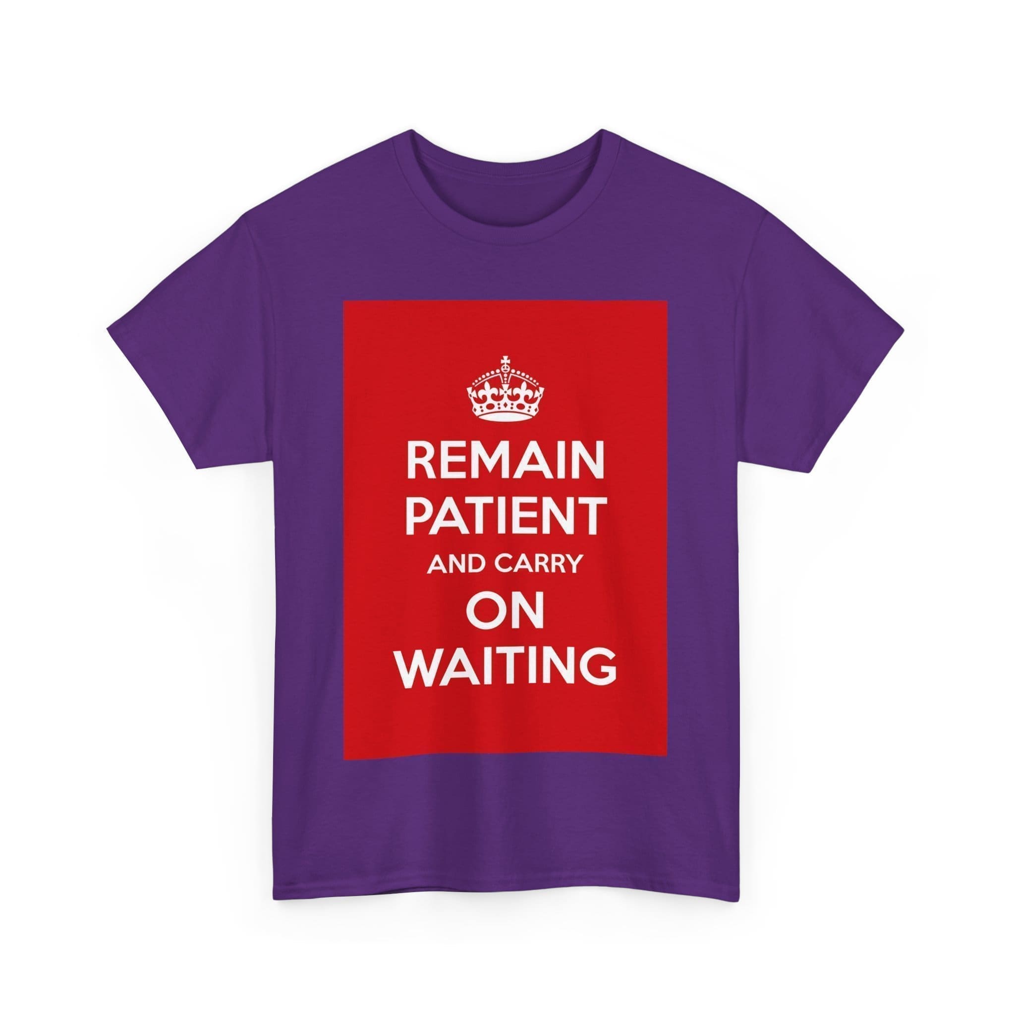 Remain patient & carry on waiting unisex heavy cotton tee  _47_2048.jpeg