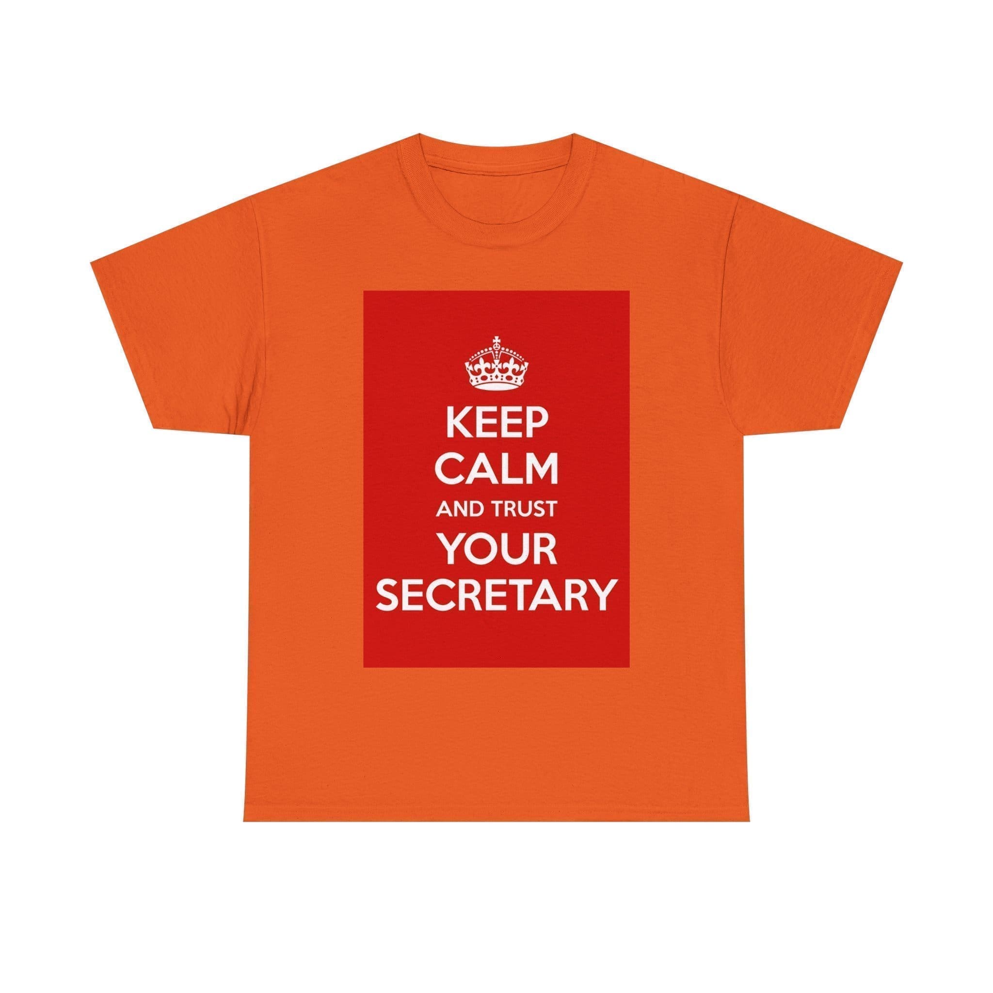 Keep Calm & trust your secretary unisex heavy cotton tee  _33_2048.jpeg
