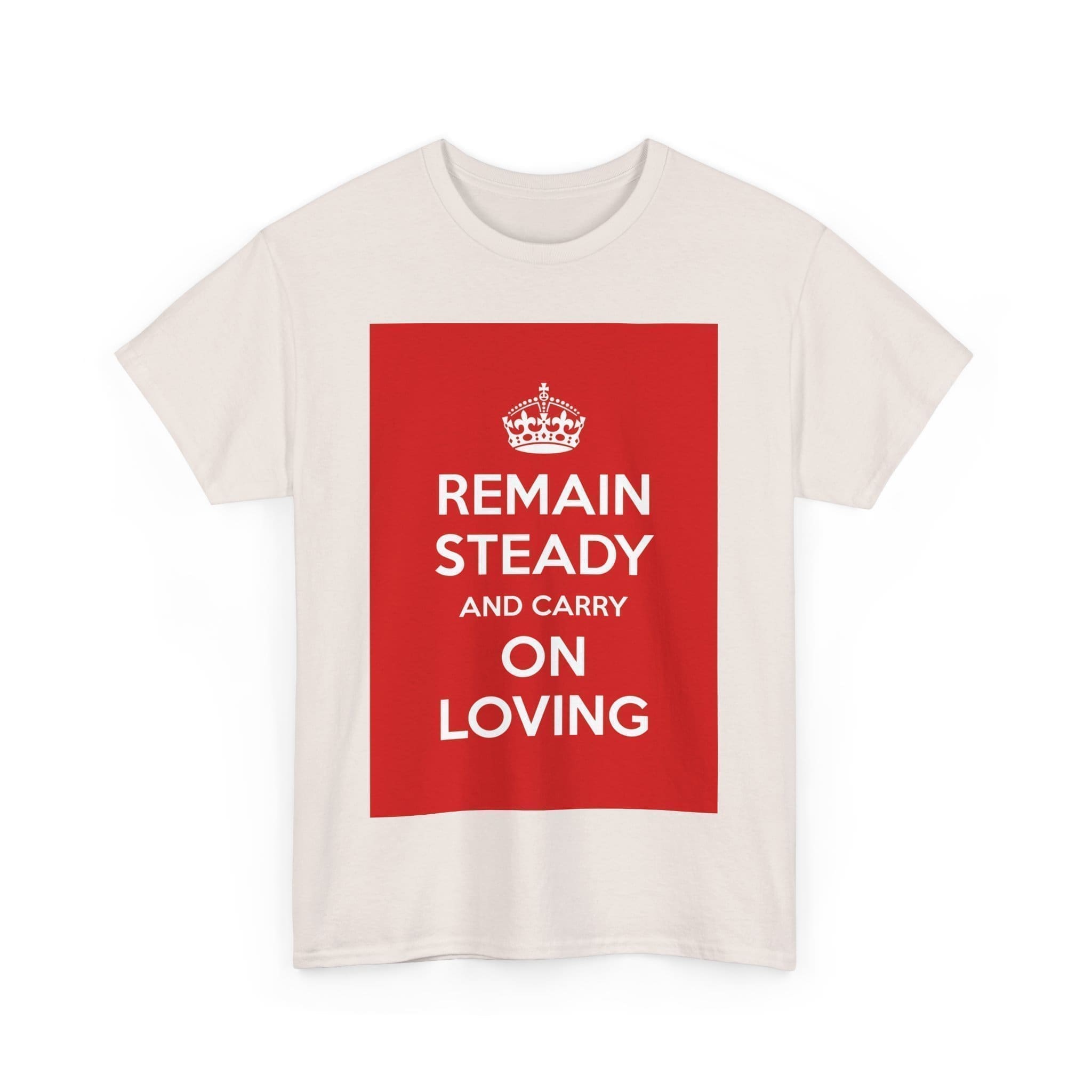 Remain Steady & carry on loving unisex heavy cotton tee  _35_2048.jpeg