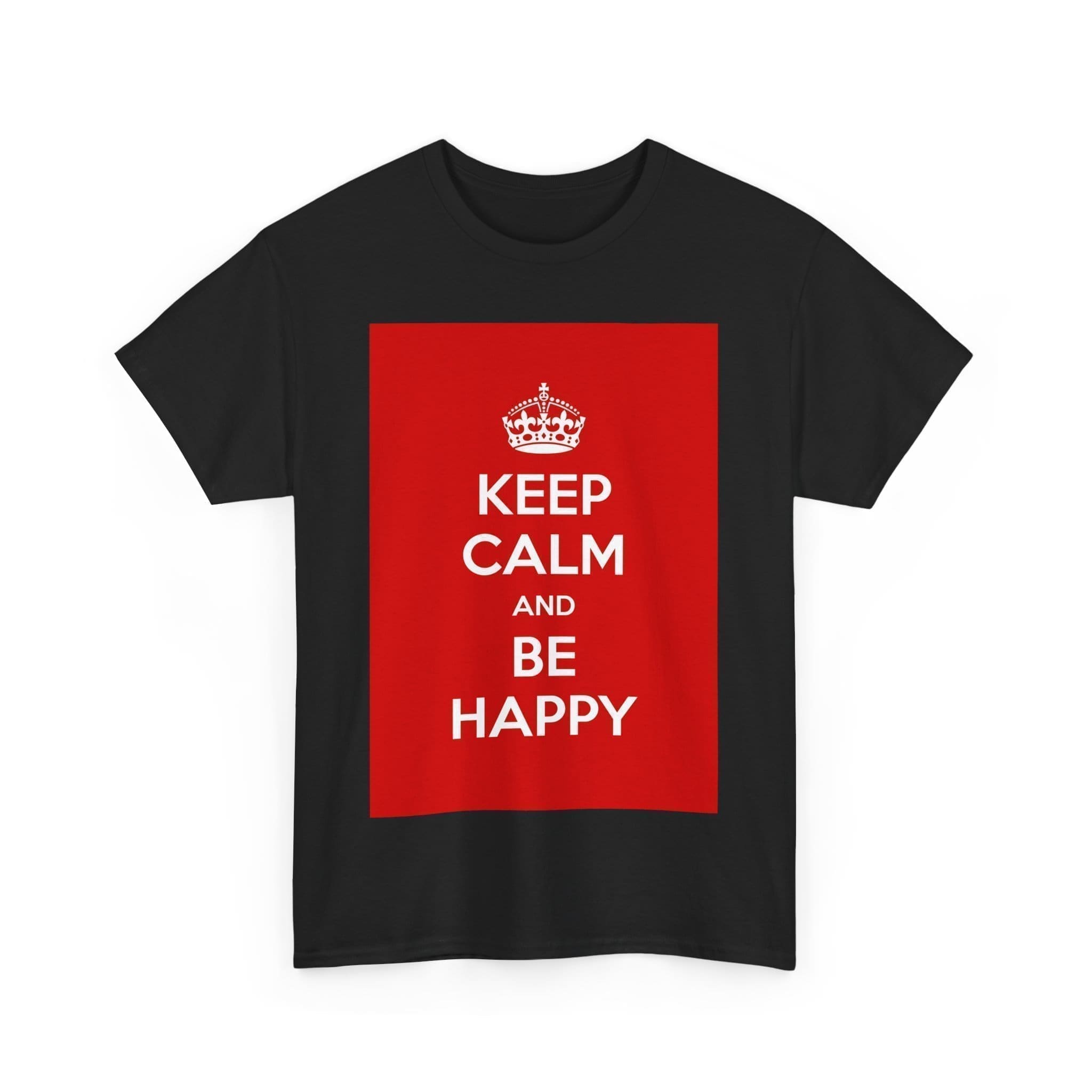 Keep Calm & be happy unisex heavy cotton tee _7_2048.jpeg Keep Calm & be happy unisex heavy cotton tee _7_2048.jpeg
