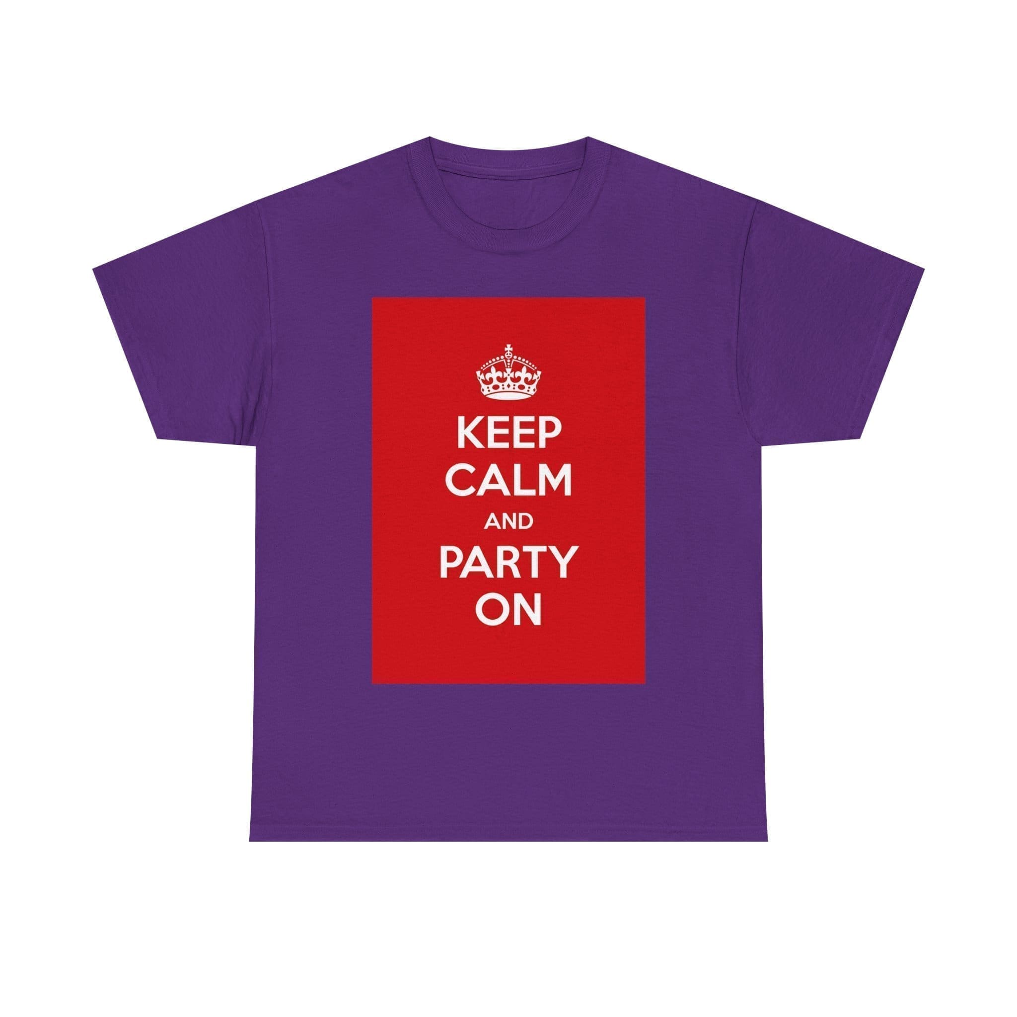 Keep Calm & party on unisex heavy cotton tee  _53_2048.jpeg