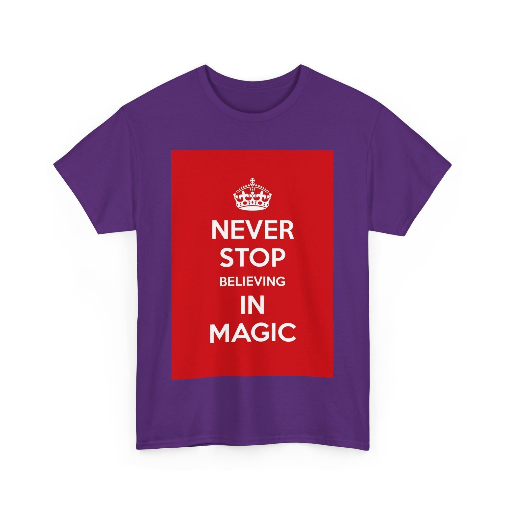 Never Stop believing in magic unisex heavy cotton tee  _55_2048.jpeg