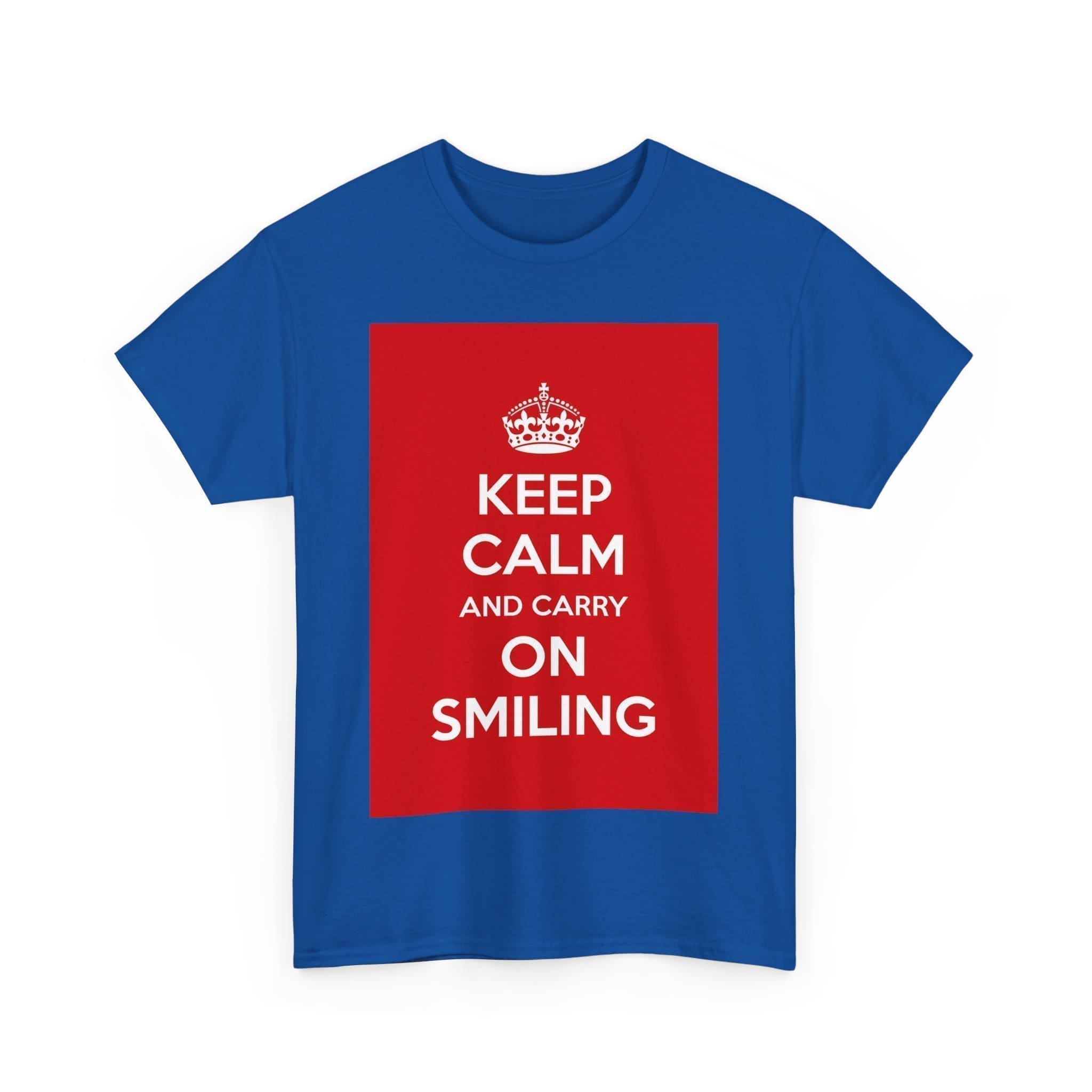 Keep Calm & carry on smiling unisex heavy cotton tee  _51_2048.jpeg