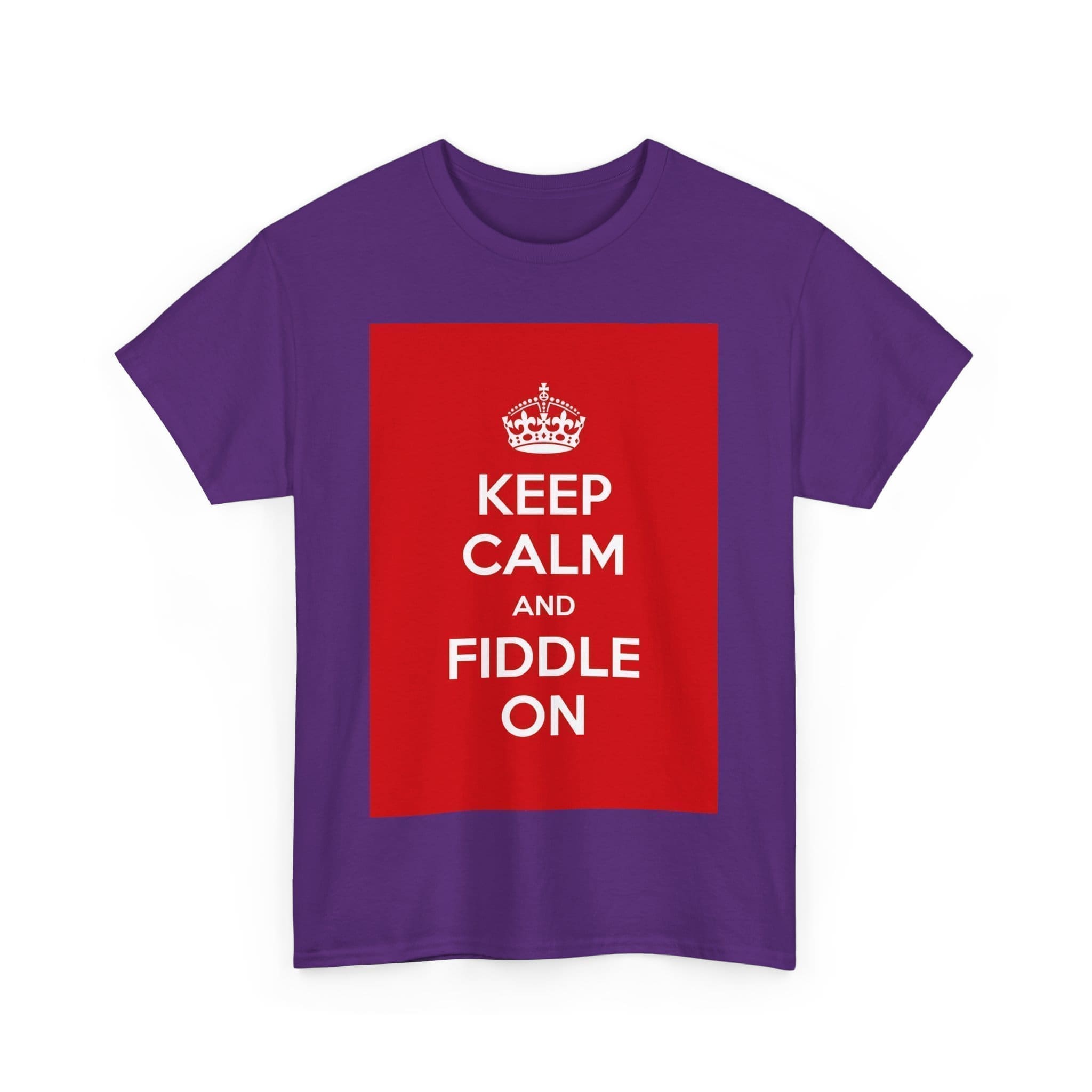 Keep Calm & fiddle on unisex heavy cotton tee  _55_2048.jpeg