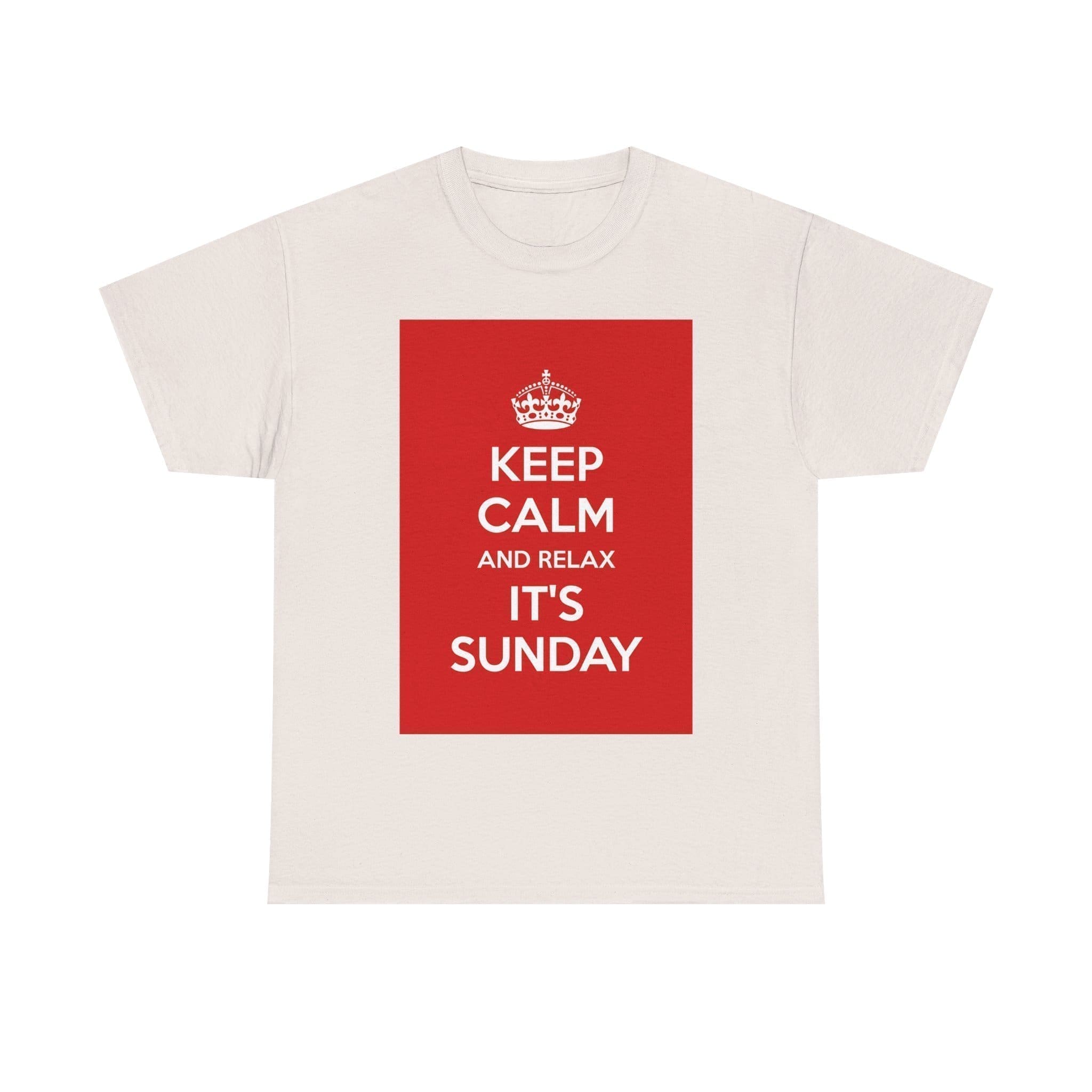 Keep Calm & relax it's sunday unisex heavy cotton tee  _25_2048.jpeg