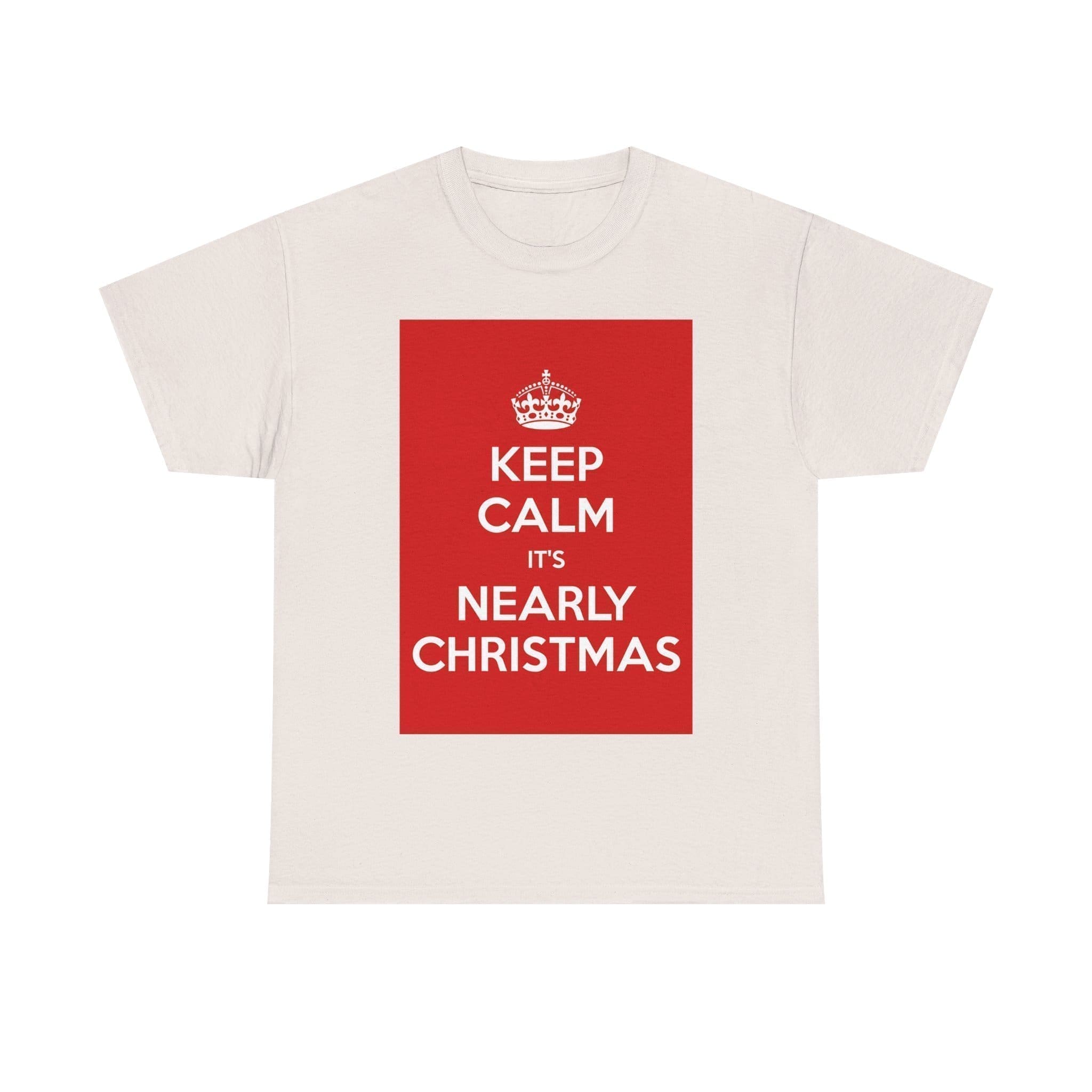 Keep Calm it's nearly christmas unisex heavy cotton tee  _33_2048.jpeg