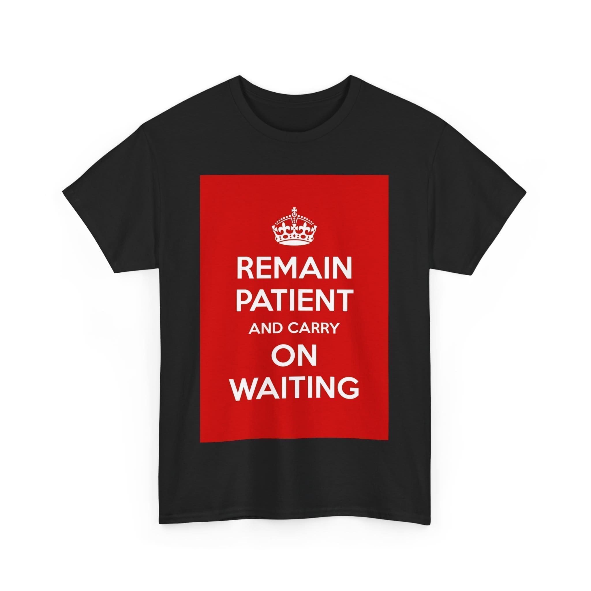 Remain patient & carry on waiting unisex heavy cotton tee  _23_2048.jpeg