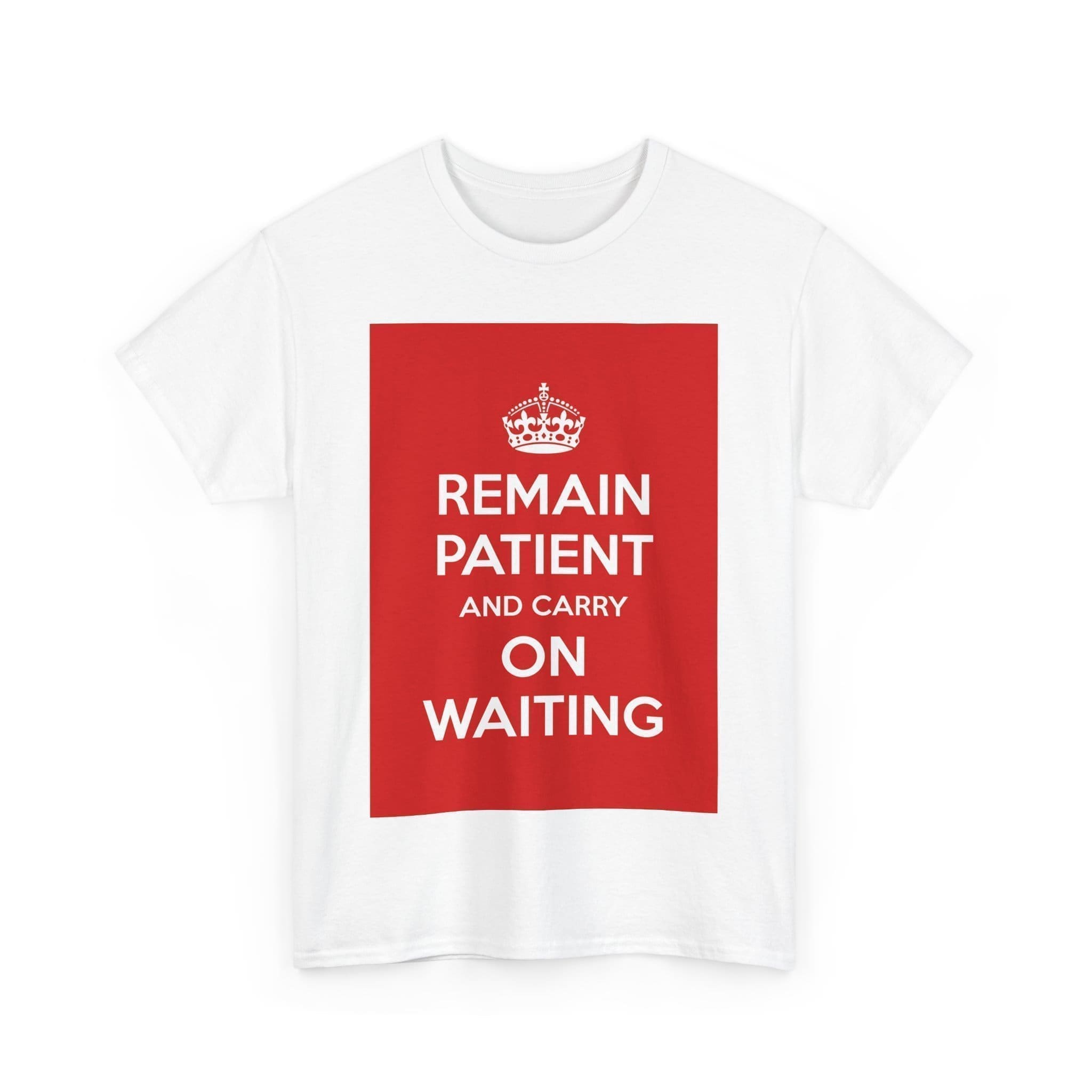 Remain patient & carry on waiting unisex heavy cotton tee  _55_2048.jpeg
