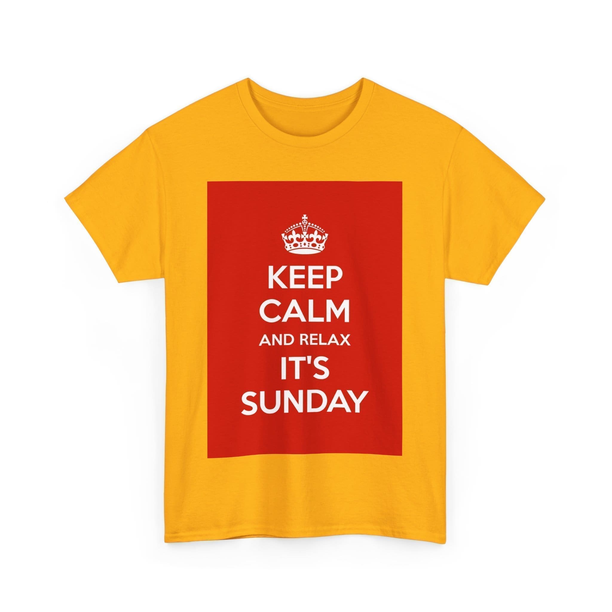 Keep Calm & relax it's sunday unisex heavy cotton tee  _31_2048.jpeg