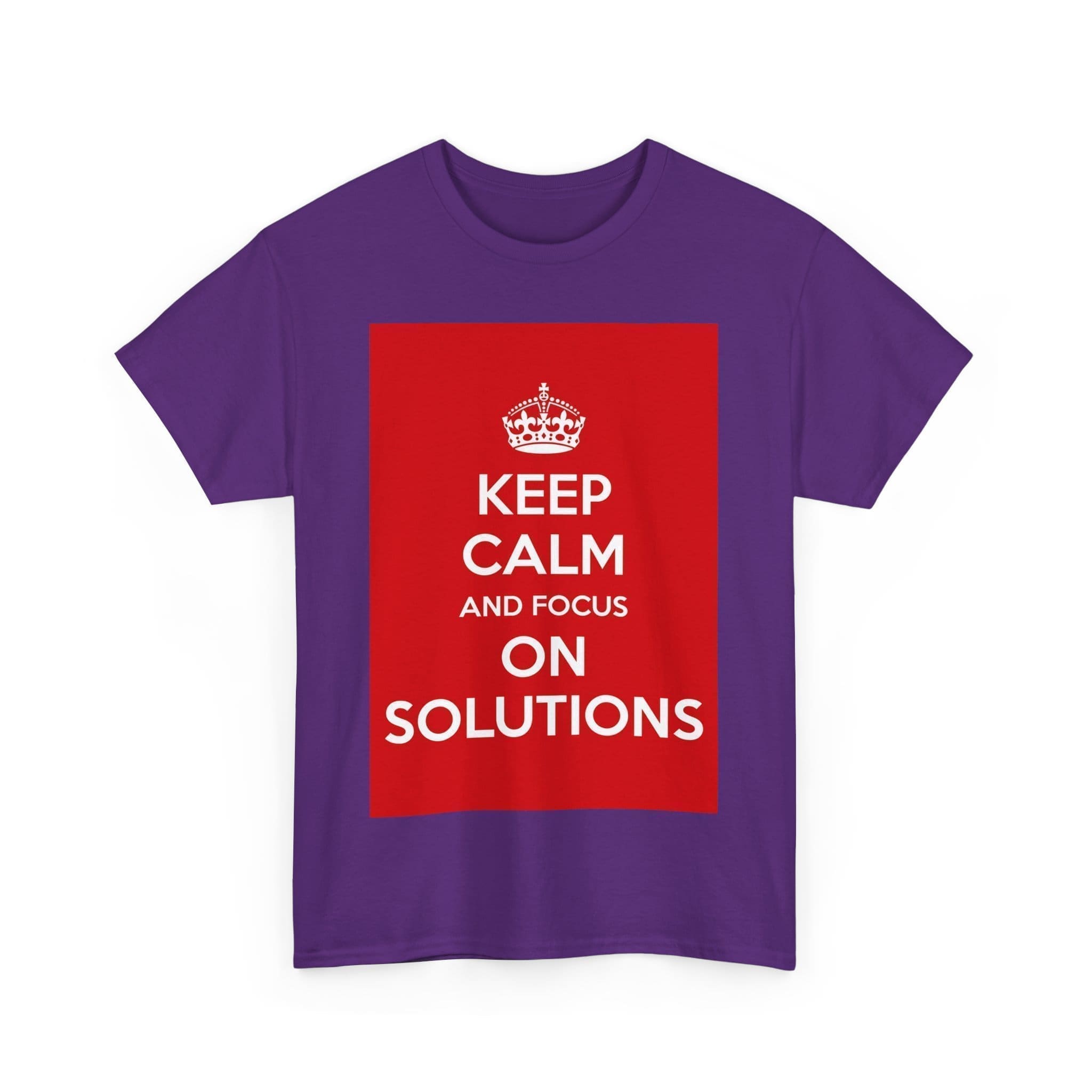 Keep Calm & focus on solutions unisex heavy cotton tee  _23_2048.jpeg