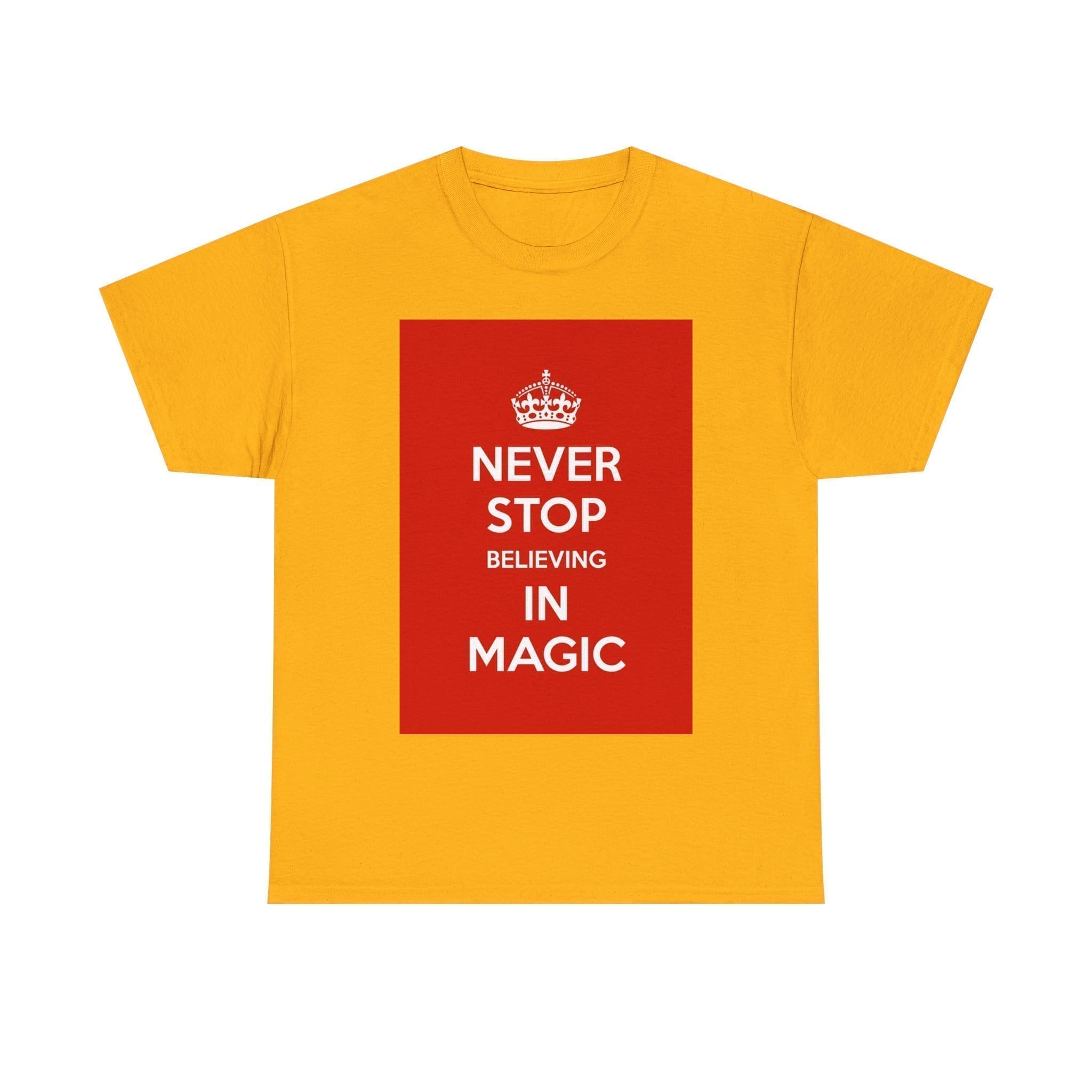 Never Stop believing in magic unisex heavy cotton tee  _37_2048.jpeg