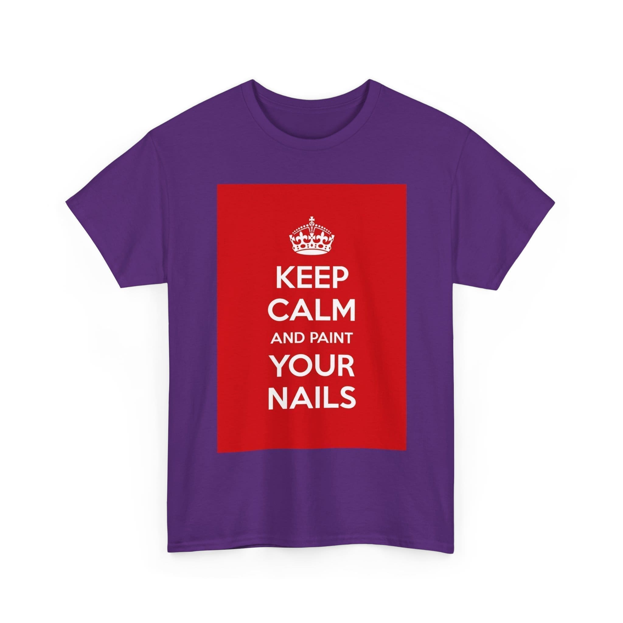 Keep Calm & paint your nails unisex heavy cotton tee  _23_2048.jpeg