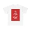 Keep Calm & study acca unisex heavy cotton tee White 5XL Keep Calm & study acca unisex heavy cotton tee White 5XL