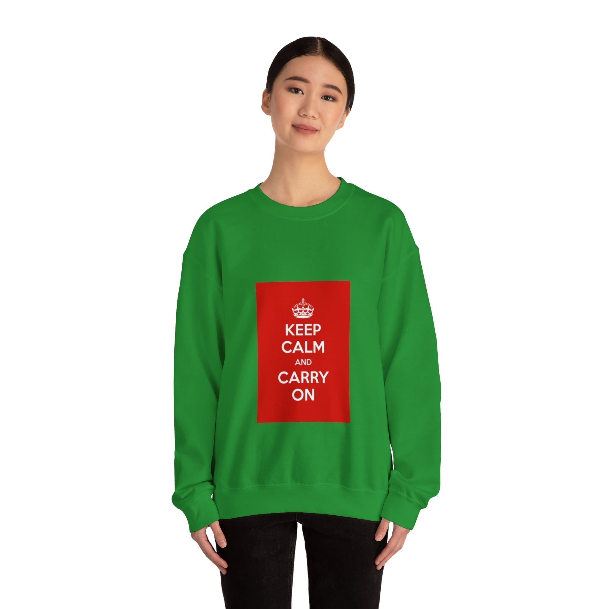Keep Calm and Carry On Crewneck Sweatshirt  _11532074141588088219_2048.jpeg
