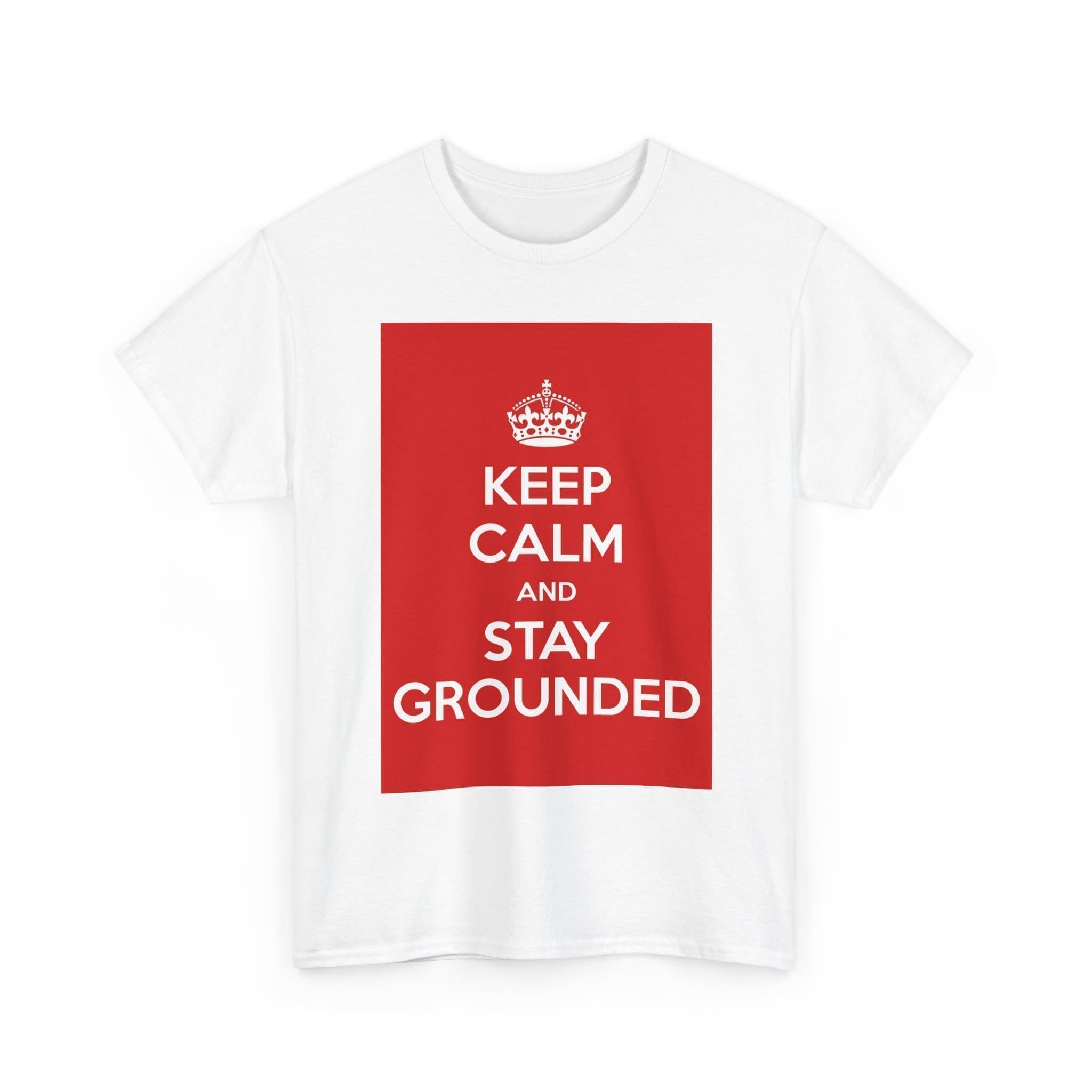 Keep Calm & stay grounded unisex heavy cotton tee  _3_2048.jpeg