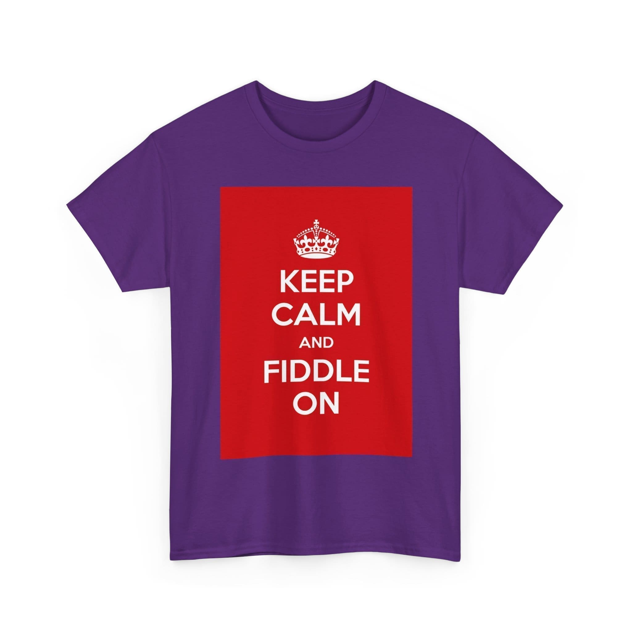 Keep Calm & fiddle on unisex heavy cotton tee  _23_2048.jpeg