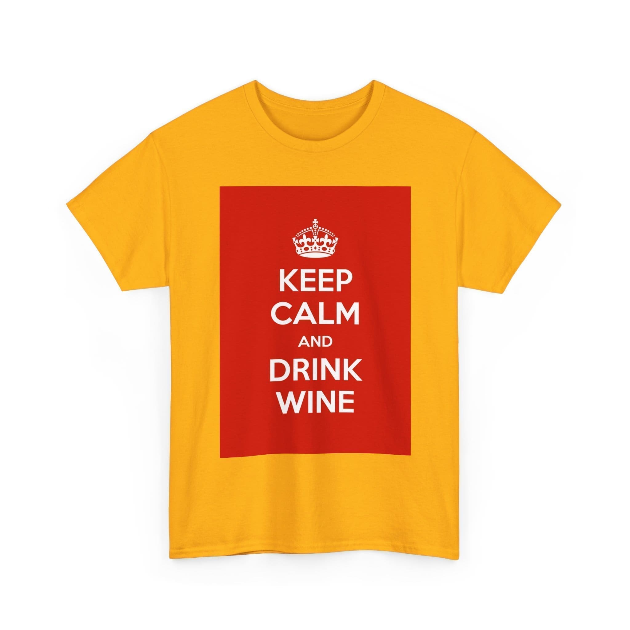 Keep Calm & drink wine unisex heavy cotton tee  _11_2048.jpeg