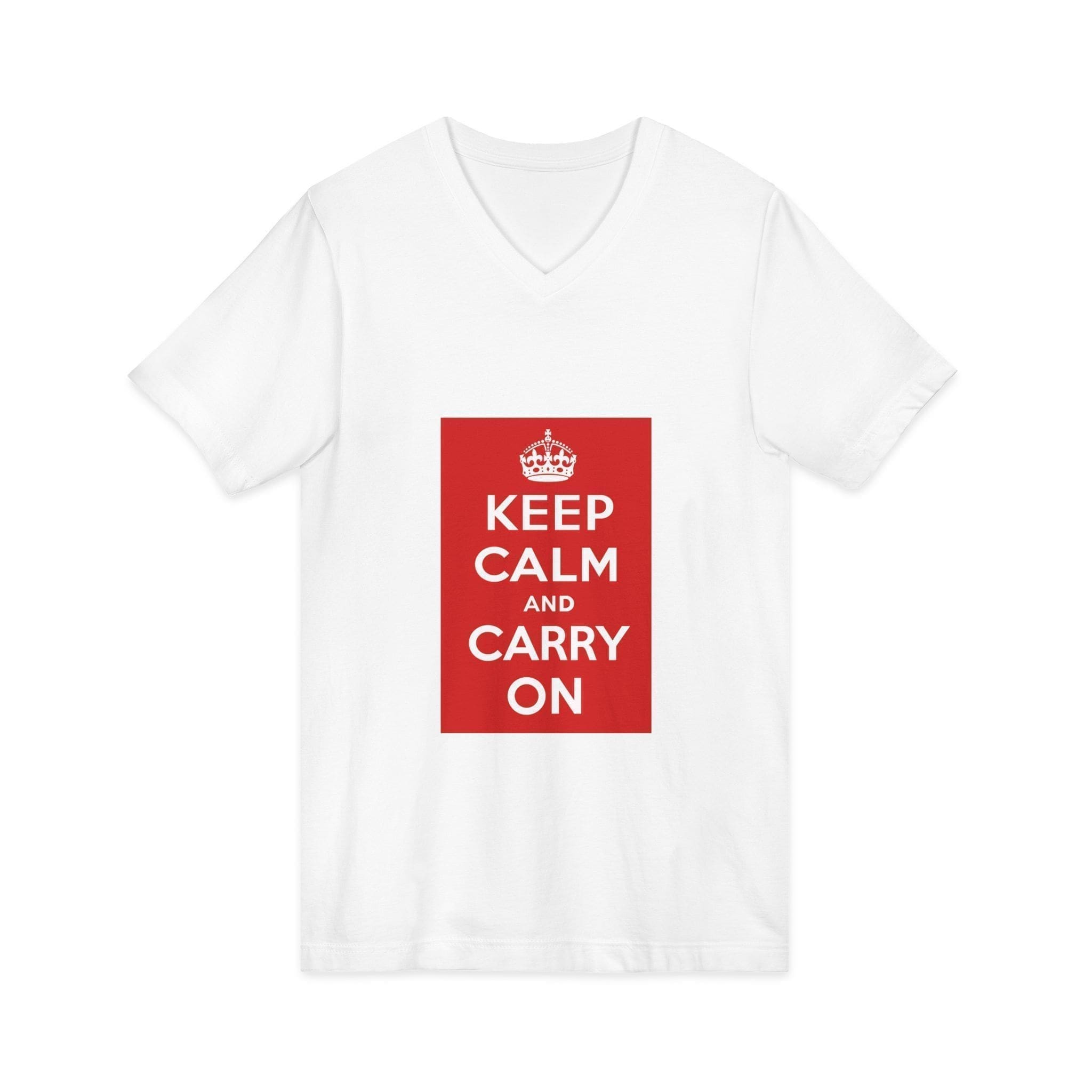 Keep Calm and Carry On V-Neck Tee  _7740761907066884638_2048.jpeg