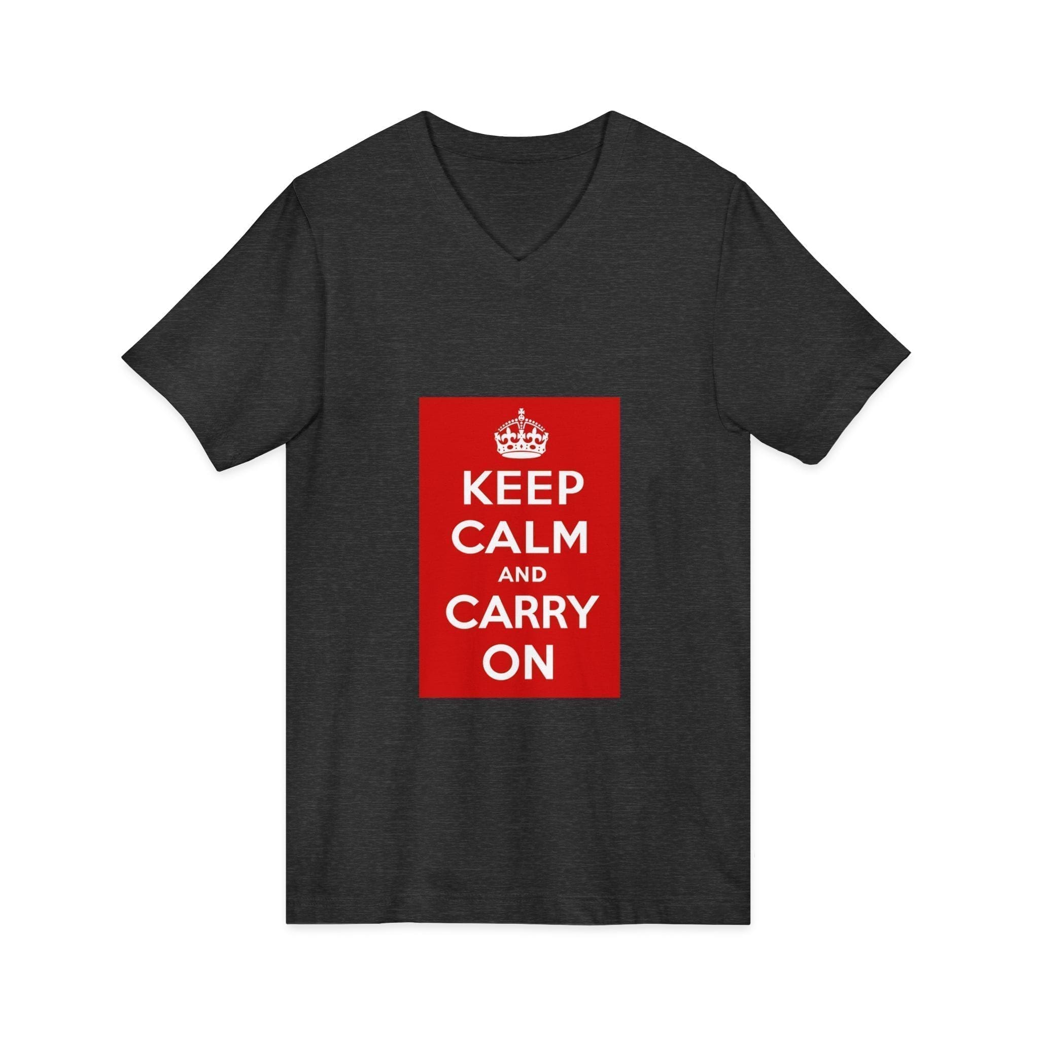 Keep Calm and Carry On V-Neck Tee  _8769982689688292576_2048.jpeg