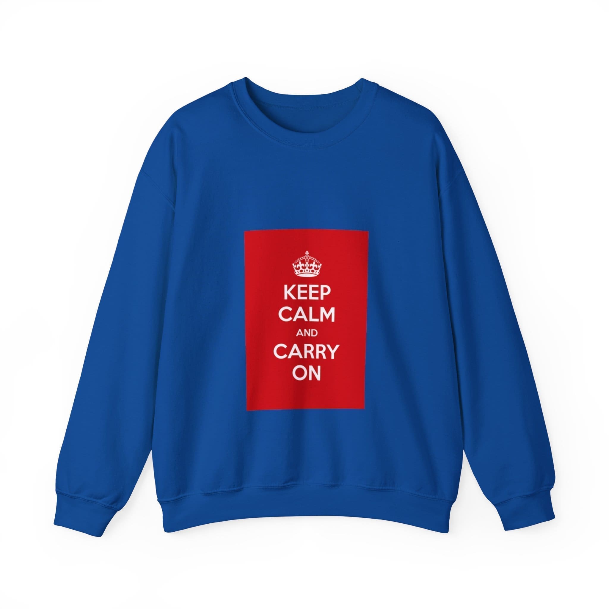 Keep Calm and Carry On Crewneck Sweatshirt  _15323420629492226577_2048.jpeg