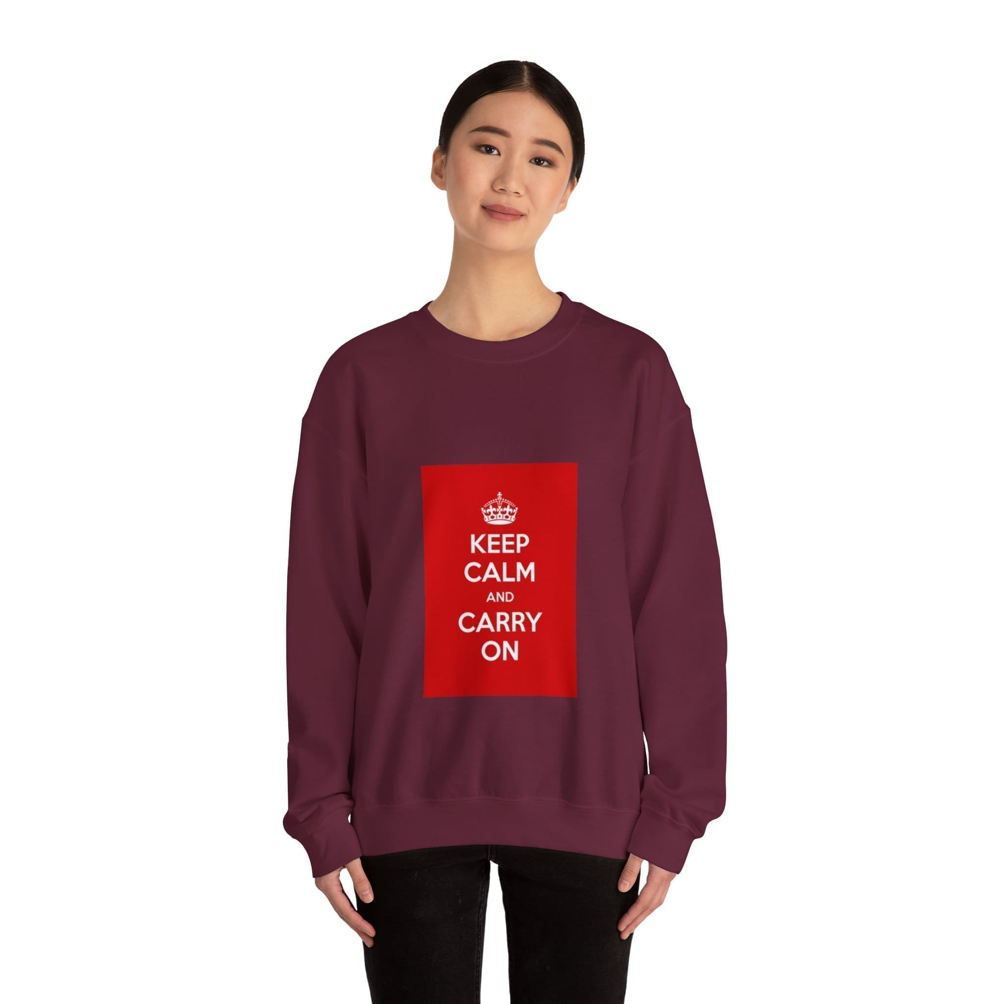 Keep Calm and Carry On Crewneck Sweatshirt  _16062785354072324993_2048.jpeg