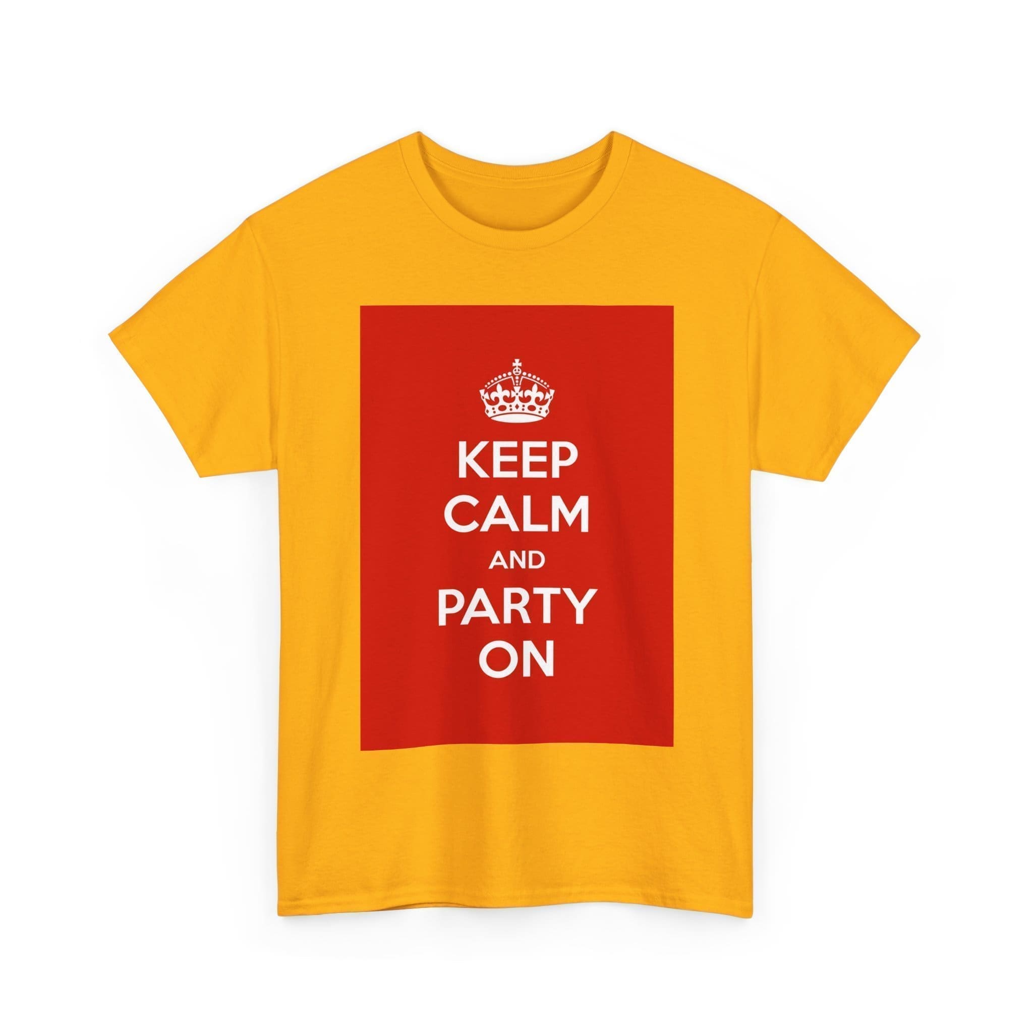 Keep Calm & party on unisex heavy cotton tee  _11_2048.jpeg