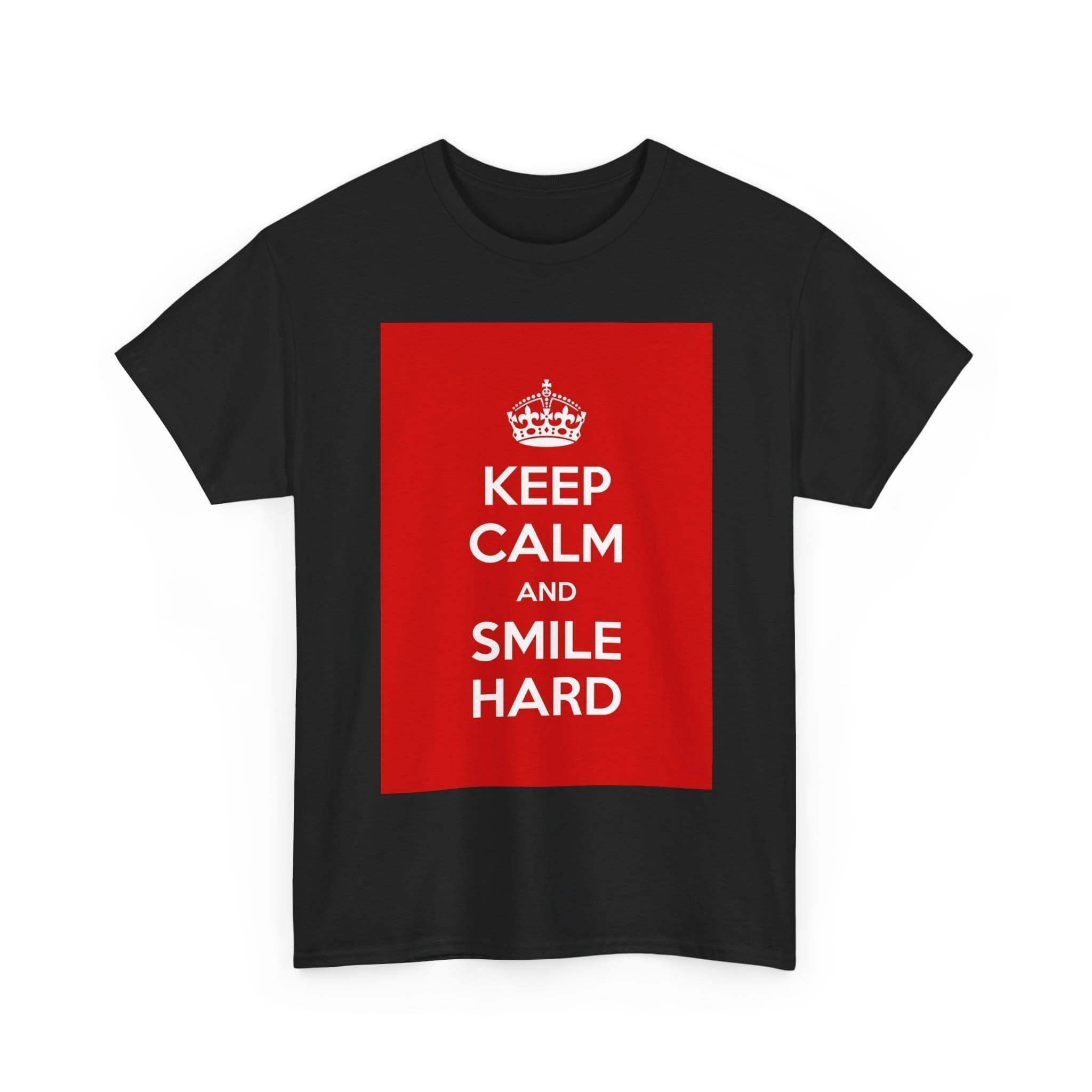 Keep Calm & smile hard unisex heavy cotton tee _7_2048.jpeg Keep Calm & smile hard unisex heavy cotton tee _7_2048.jpeg