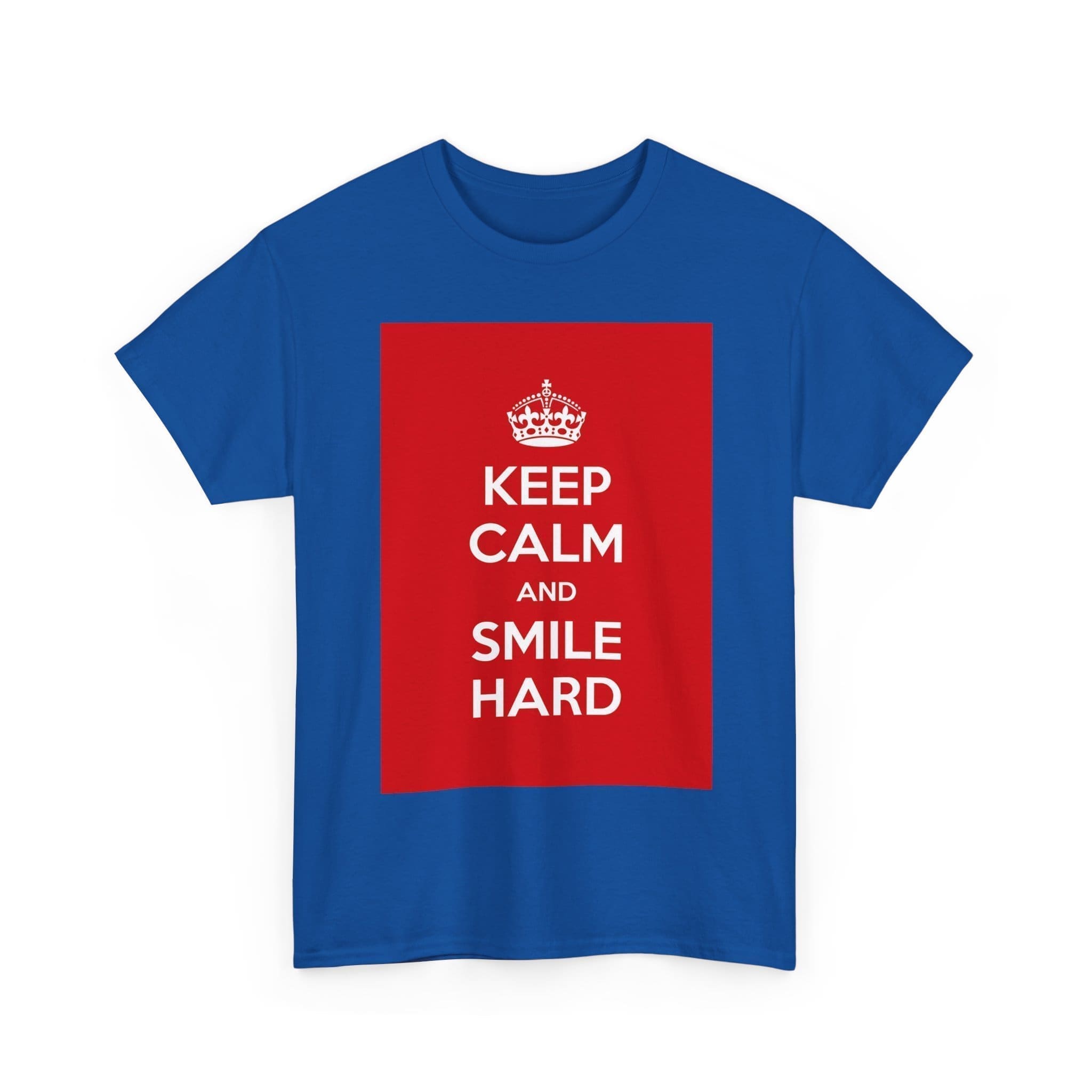Keep Calm & smile hard unisex heavy cotton tee _19_2048.jpeg Keep Calm & smile hard unisex heavy cotton tee _19_2048.jpeg