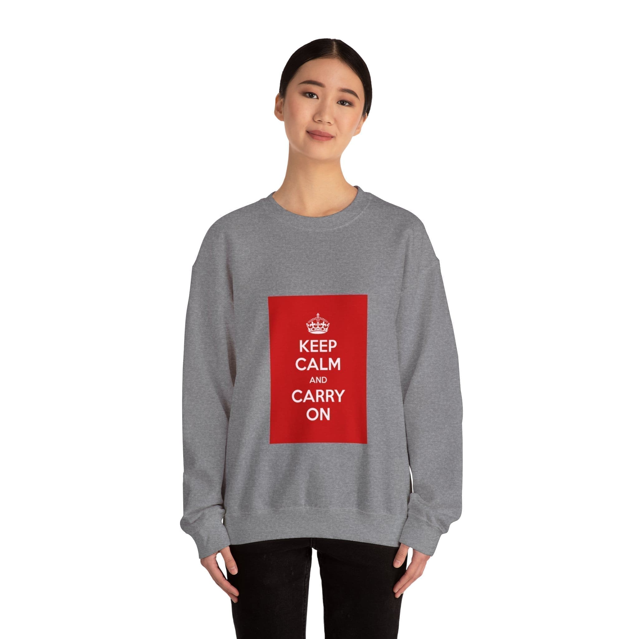 Keep Calm and Carry On Crewneck Sweatshirt  _17134414054675164557_2048.jpeg
