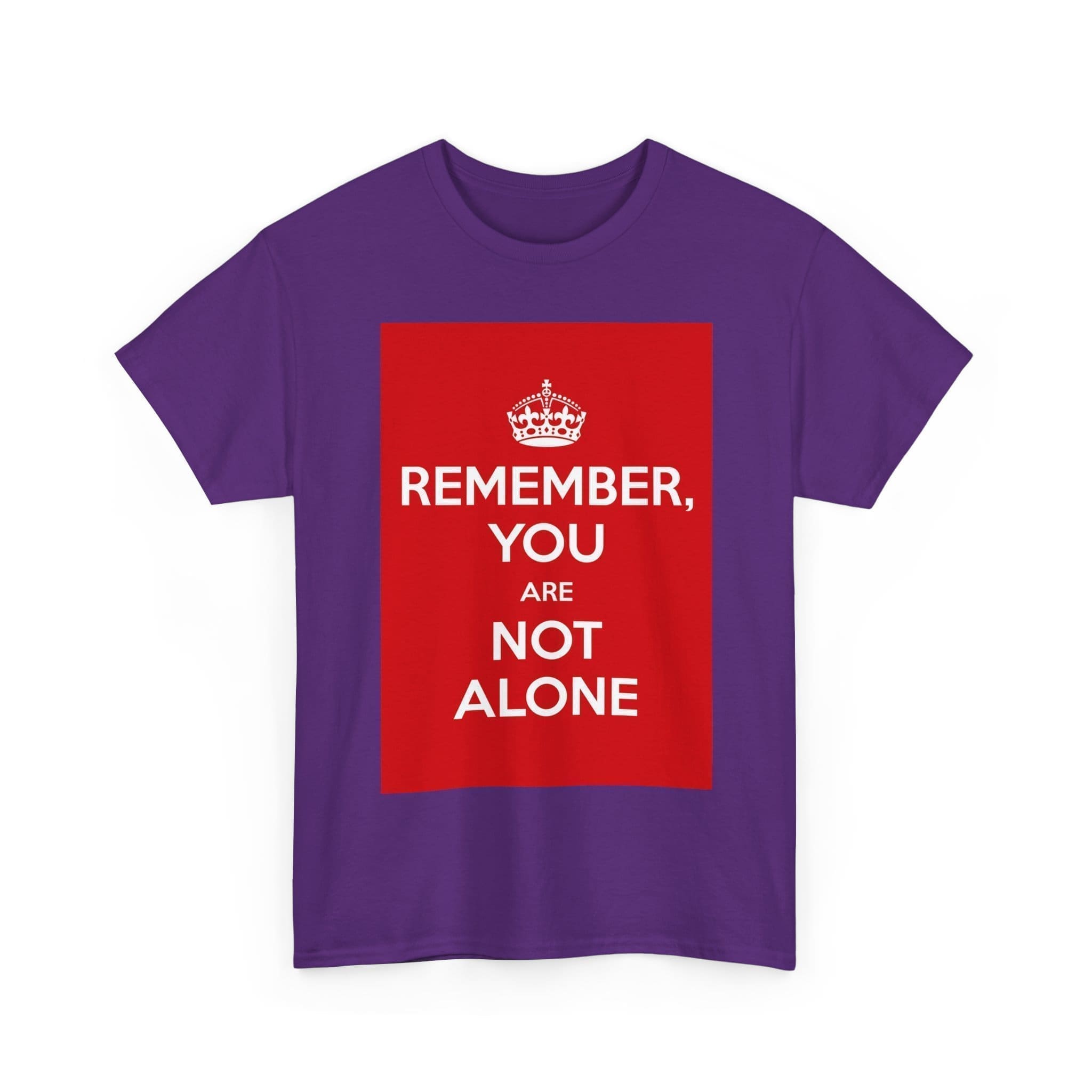 Remember You are not alone unisex heavy cotton tee  _23_2048.jpeg