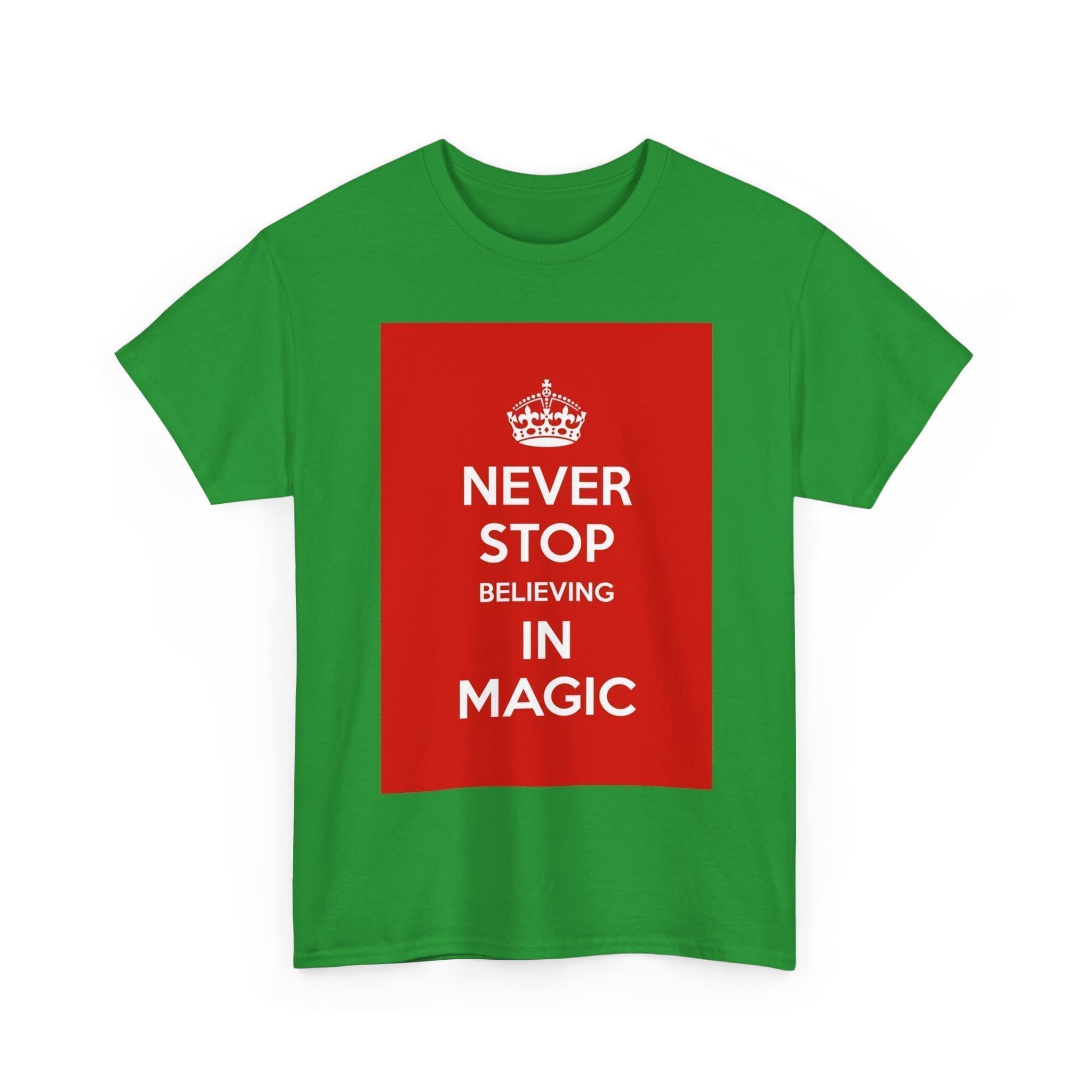 Never Stop believing in magic unisex heavy cotton tee  _15_2048.jpeg