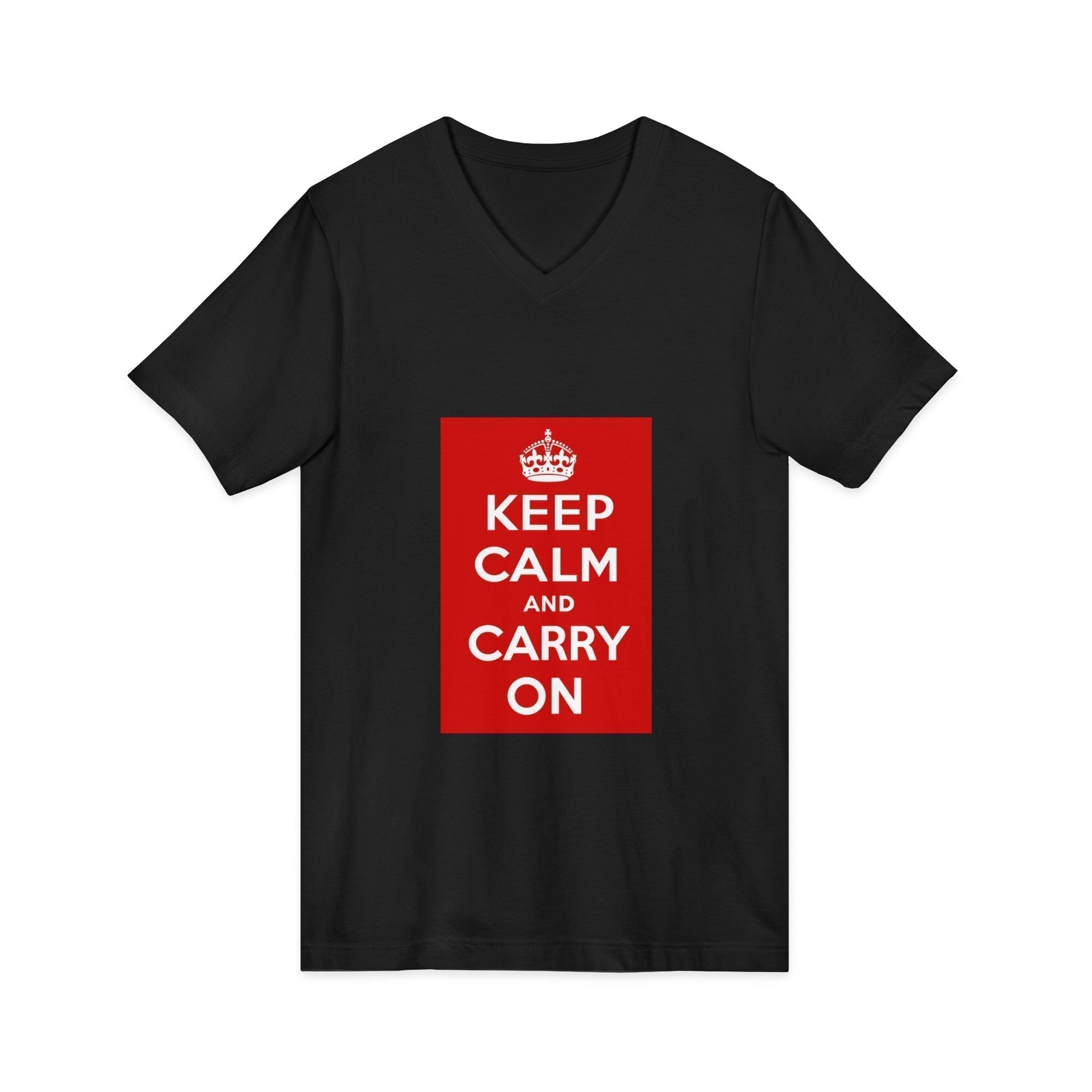 Keep Calm and Carry On V-Neck Tee  _11381965868257728755_2048.jpeg