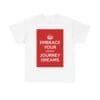 Embrace your unique journey dreams unisex heavy cotton tee White 5XL Embrace your unique journey dreams unisex heavy cotton tee White 5XL