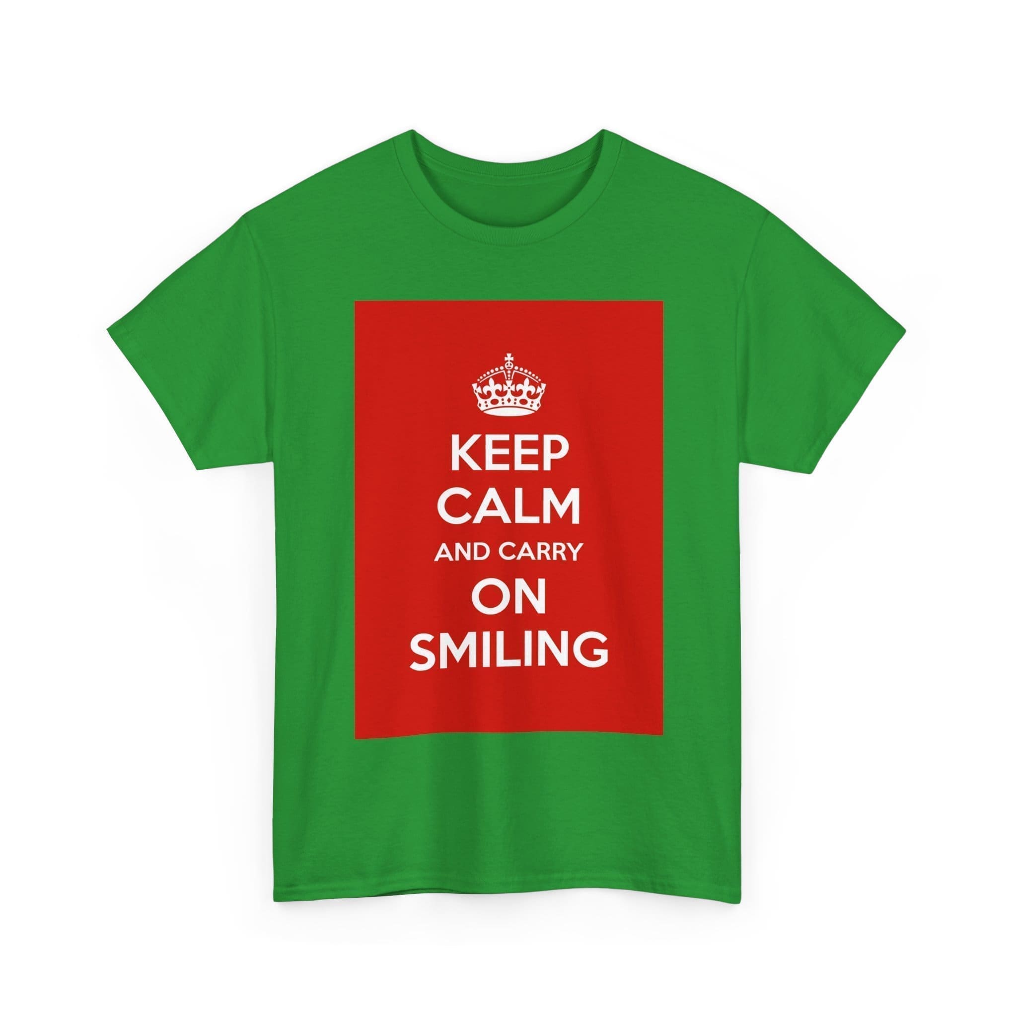 Keep Calm & carry on smiling unisex heavy cotton tee  _15_2048.jpeg