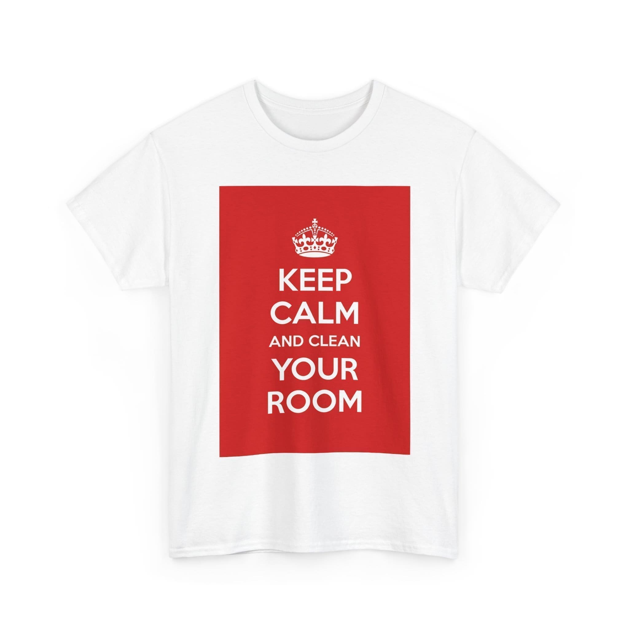 Keep Calm & clean your room unisex heavy cotton tee  _3_2048.jpeg