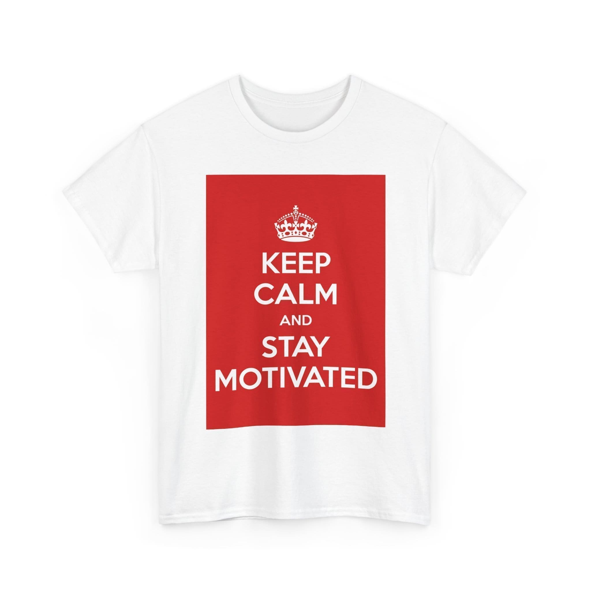 Keep Calm & stay motivated unisex heavy cotton tee  _3_2048.jpeg
