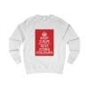 Keep Calm customizable Sweatshirt Arctic White 5XL Keep Calm customizable Sweatshirt Arctic White 5XL