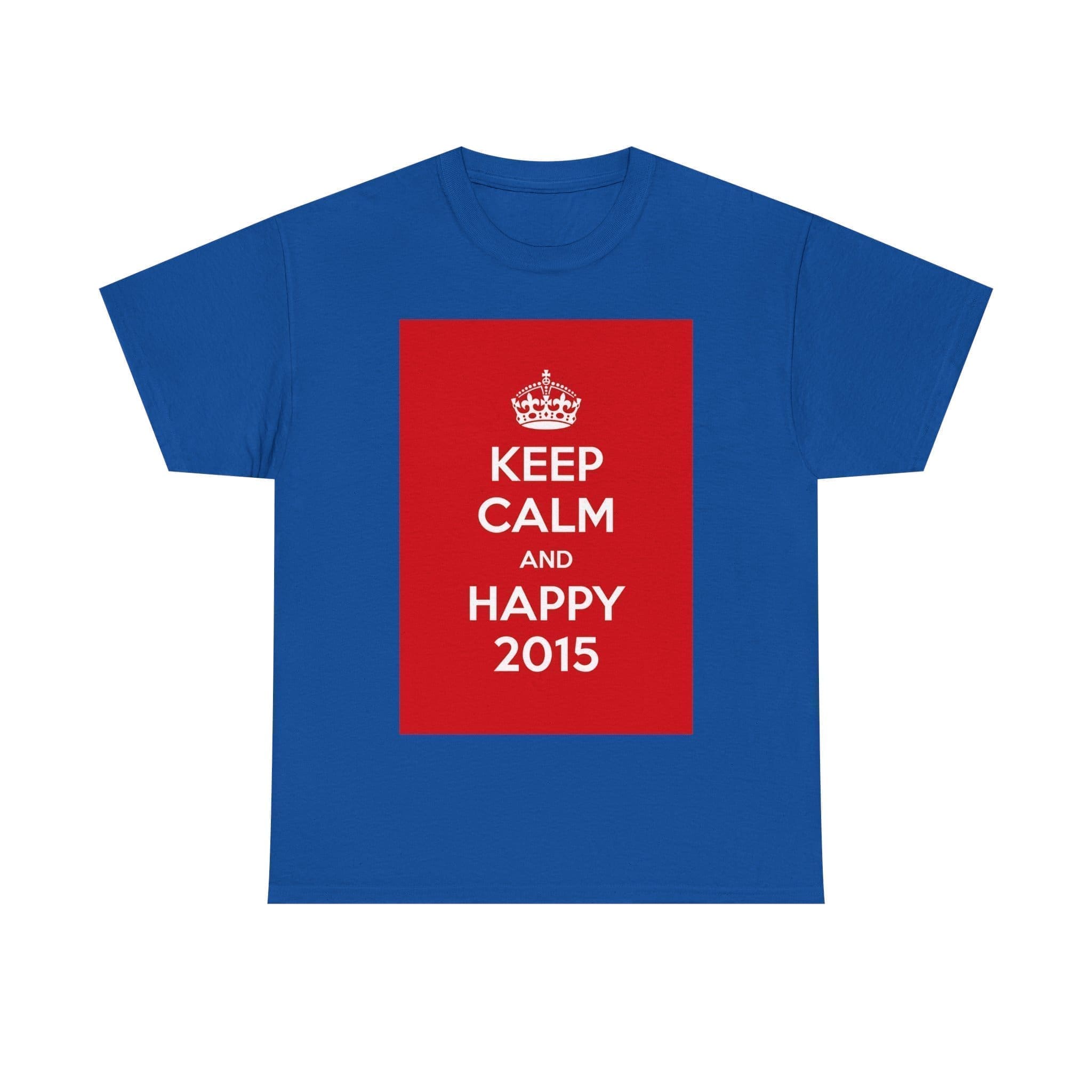 Keep Calm & harry 2015 unisex heavy cotton tee Royal 5XL