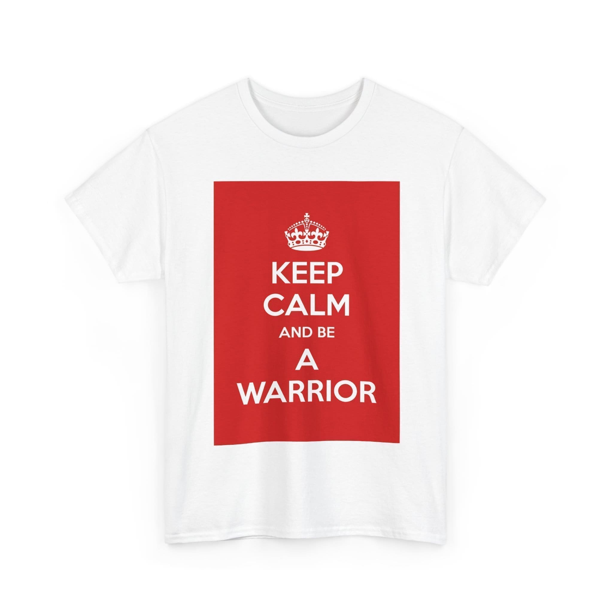 Keep Calm & be a warrior unisex heavy cotton tee  _3_2048.jpeg