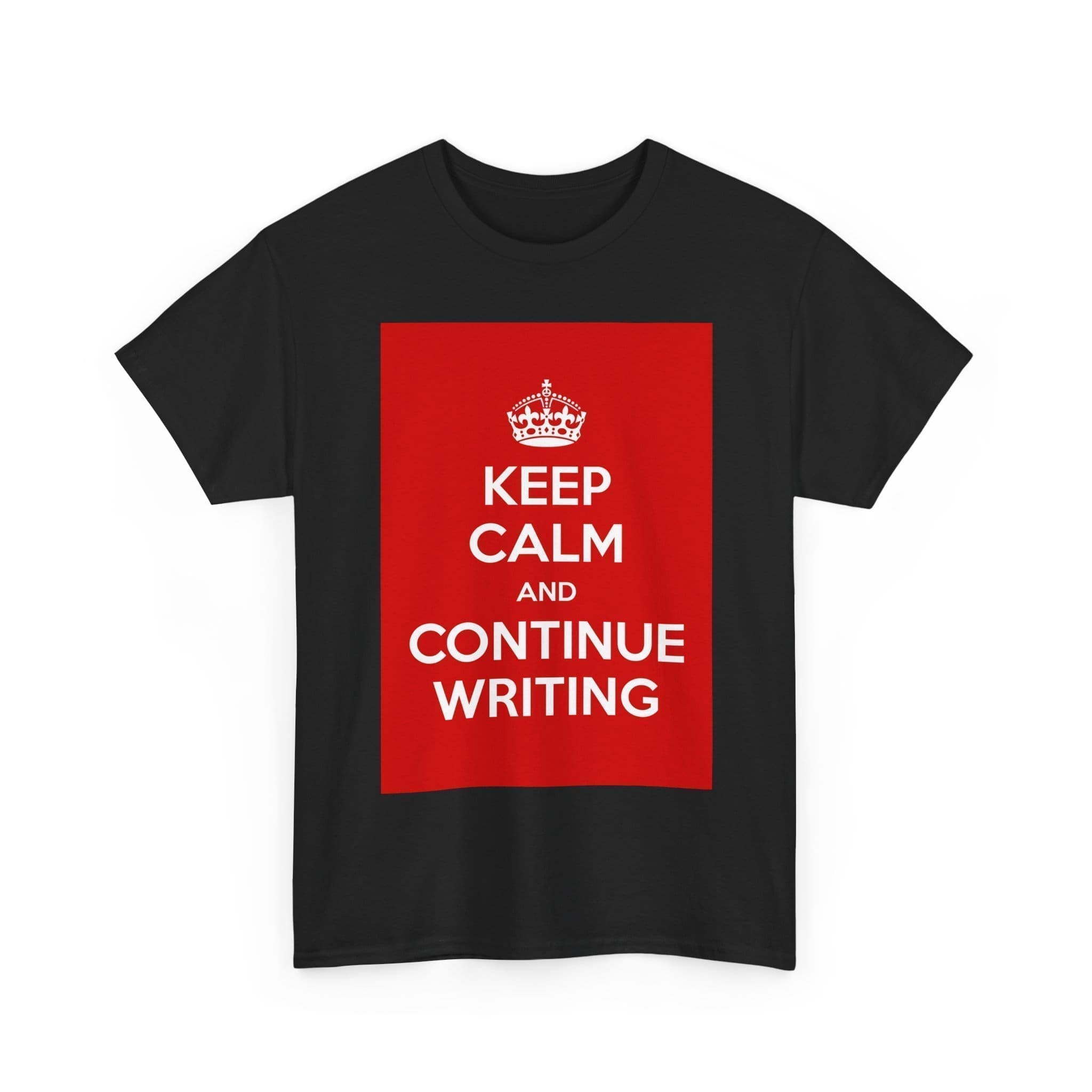 Keep Calm & continue writing unisex heavy cotton tee _7_2048.jpeg Keep Calm & continue writing unisex heavy cotton tee _7_2048.jpeg